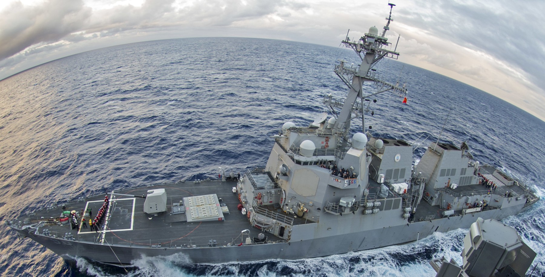 ddg-90 uss chafee arleigh burke class guided missile destroyer coral sea 50