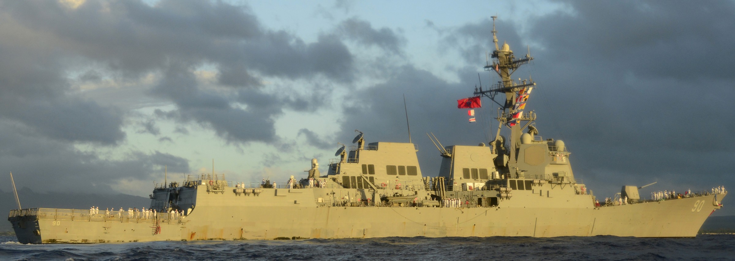 ddg-90 uss chafee arleigh burke class guided missile destroyer 51