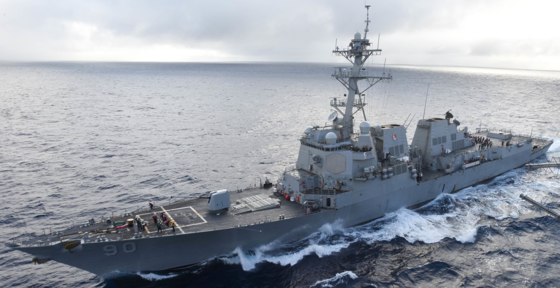 ddg-90 uss chafee arleigh burke class guided missile destroyer 55