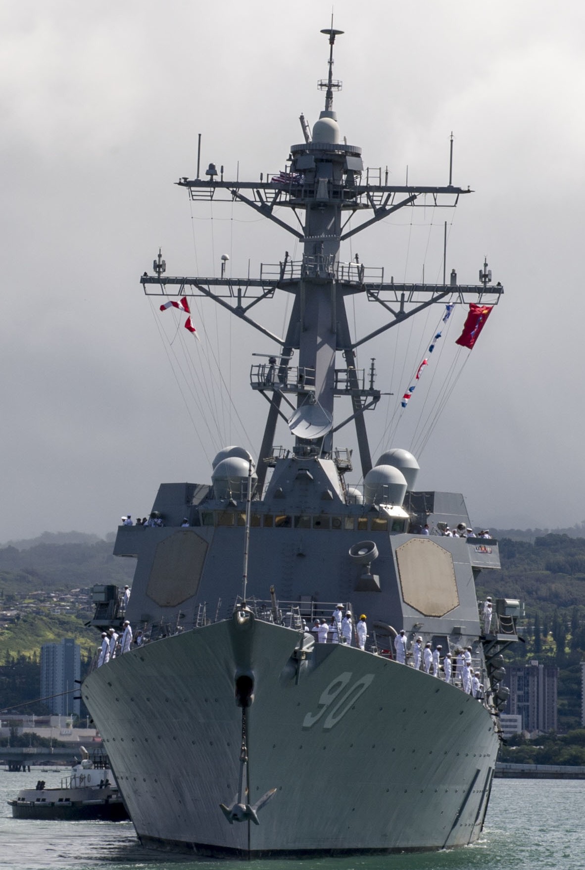 ddg-90 uss chafee arleigh burke class guided missile destroyer 57