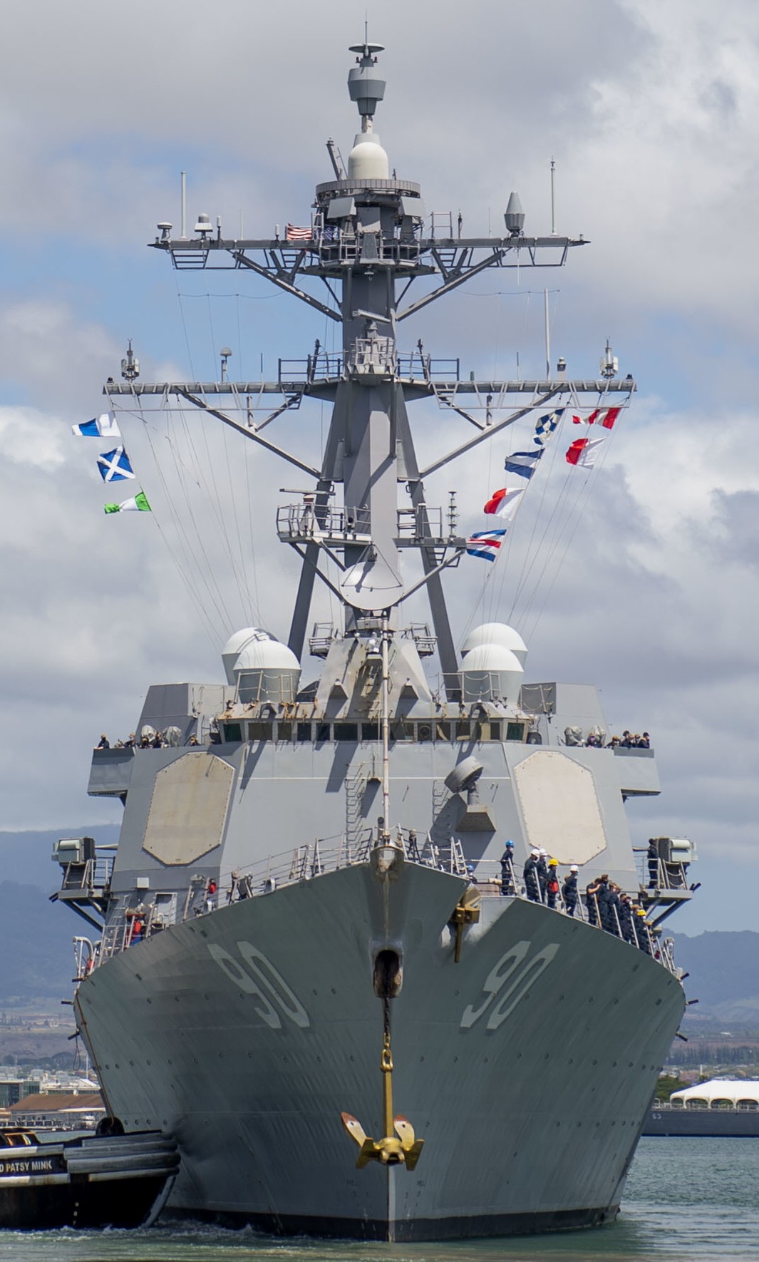 ddg-90 uss chafee arleigh burke class guided missile destroyer 62