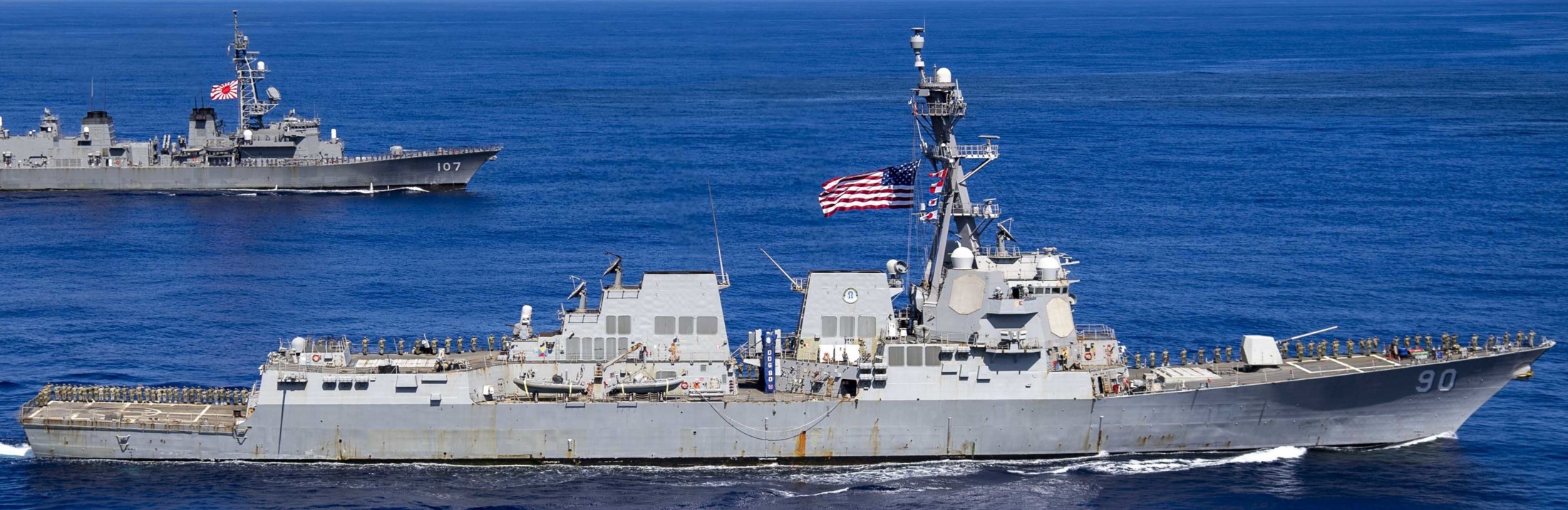 ddg-90 uss chafee arleigh burke class guided missile destroyer 65