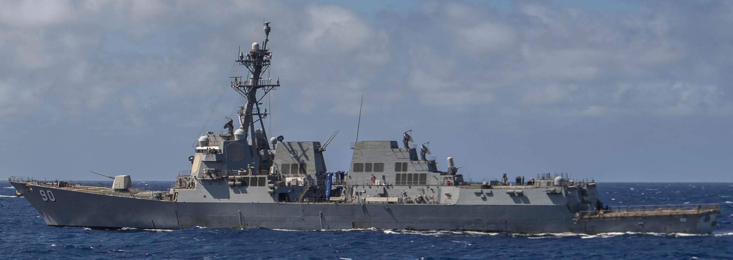 ddg-90 uss chafee arleigh burke class guided missile destroyer 74