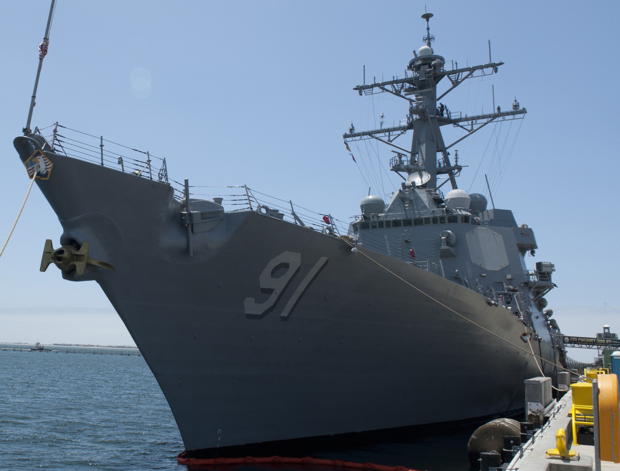 ddg-91 uss pinckney arleigh burke class guided missile destroyer 19