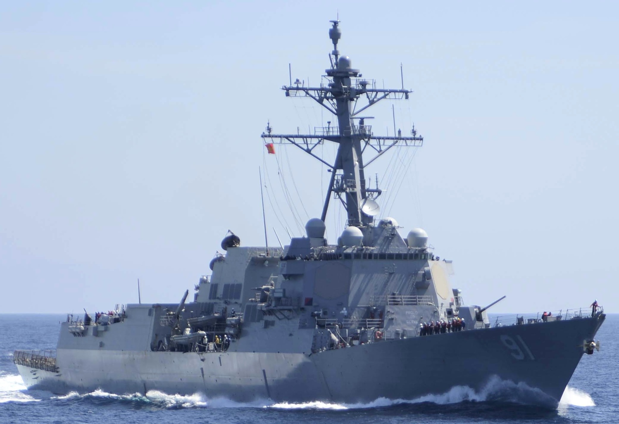 ddg-91 uss pinckney arleigh burke class guided missile destroyer aegis us navy 40