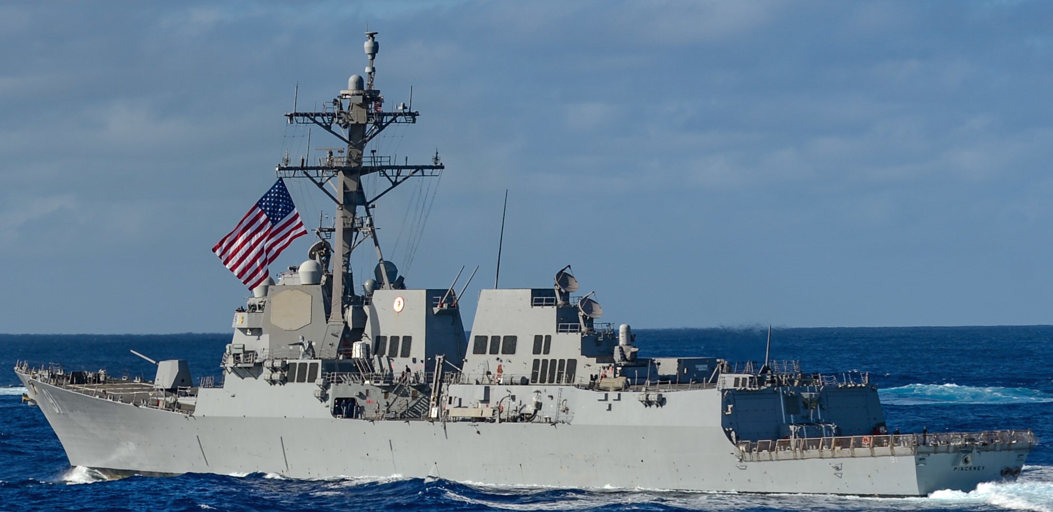 ddg-91 uss pinckney arleigh burke class guided missile destroyer 65