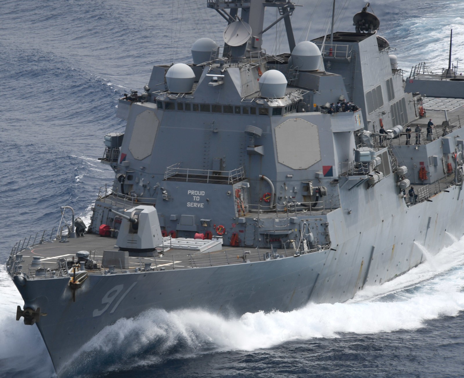 ddg-91 uss pinckney arleigh burke class guided missile destroyer 68