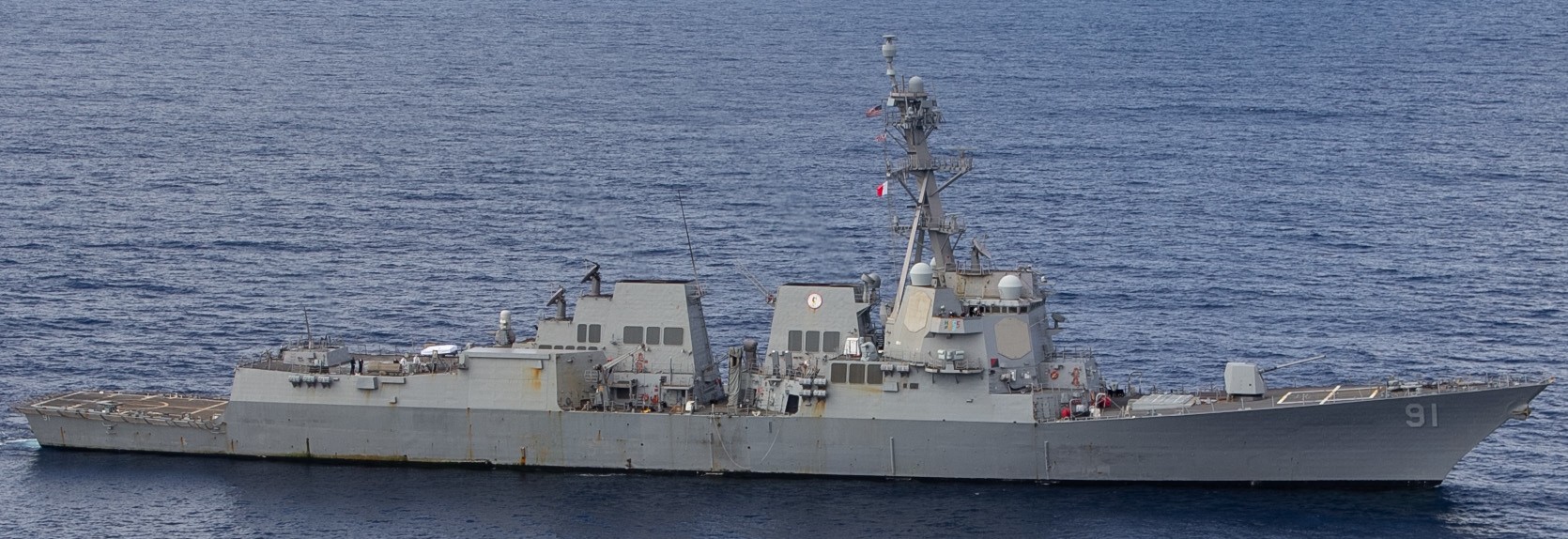 ddg-91 uss pinckney arleigh burke class guided missile destroyer 74