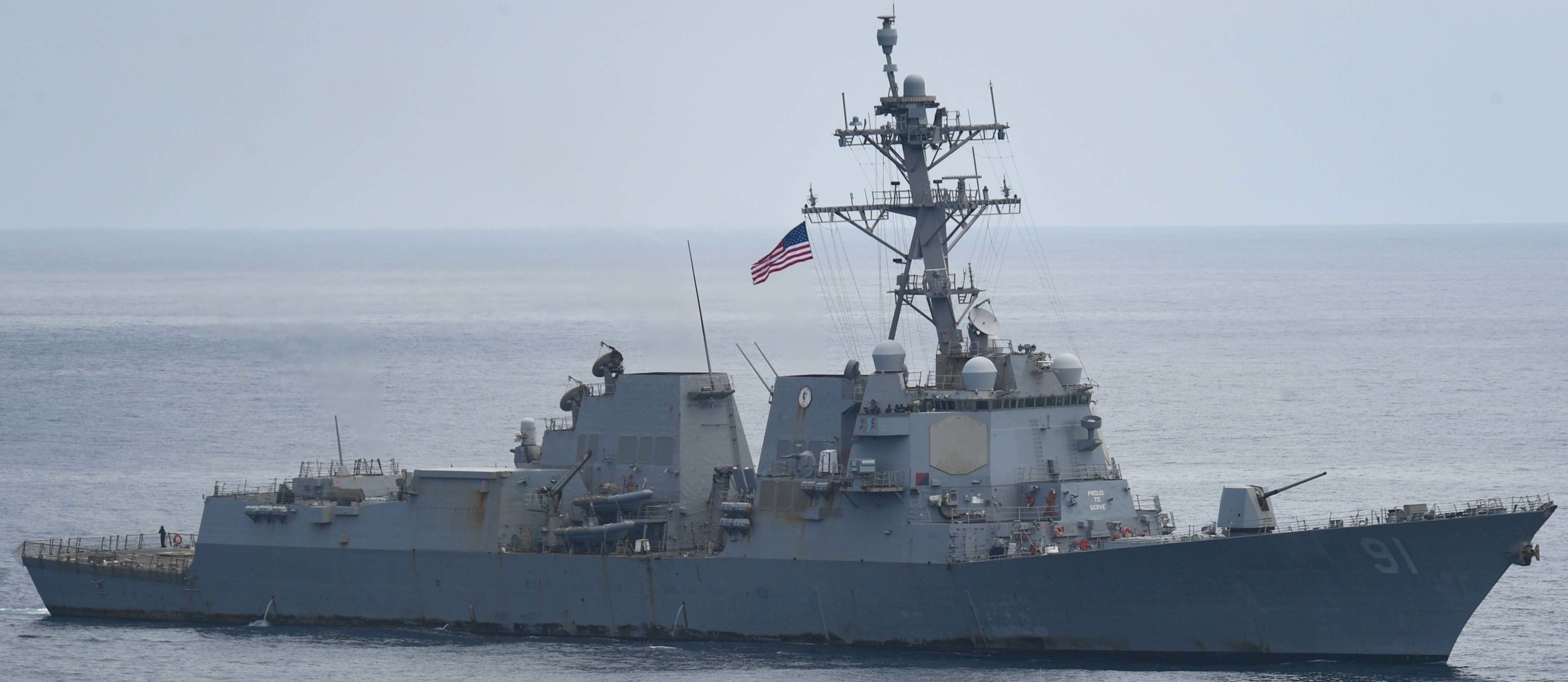 DDG 91 USS Pinckney Arleigh Burke class Destroyer US Navy