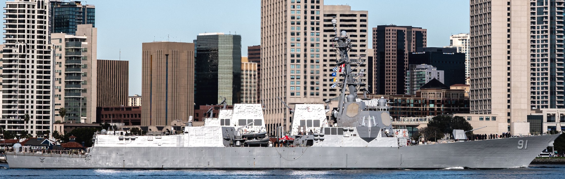 ddg-91 uss pinckney arleigh burke class guided missile destroyer mod 2.0 modernization san diego 84