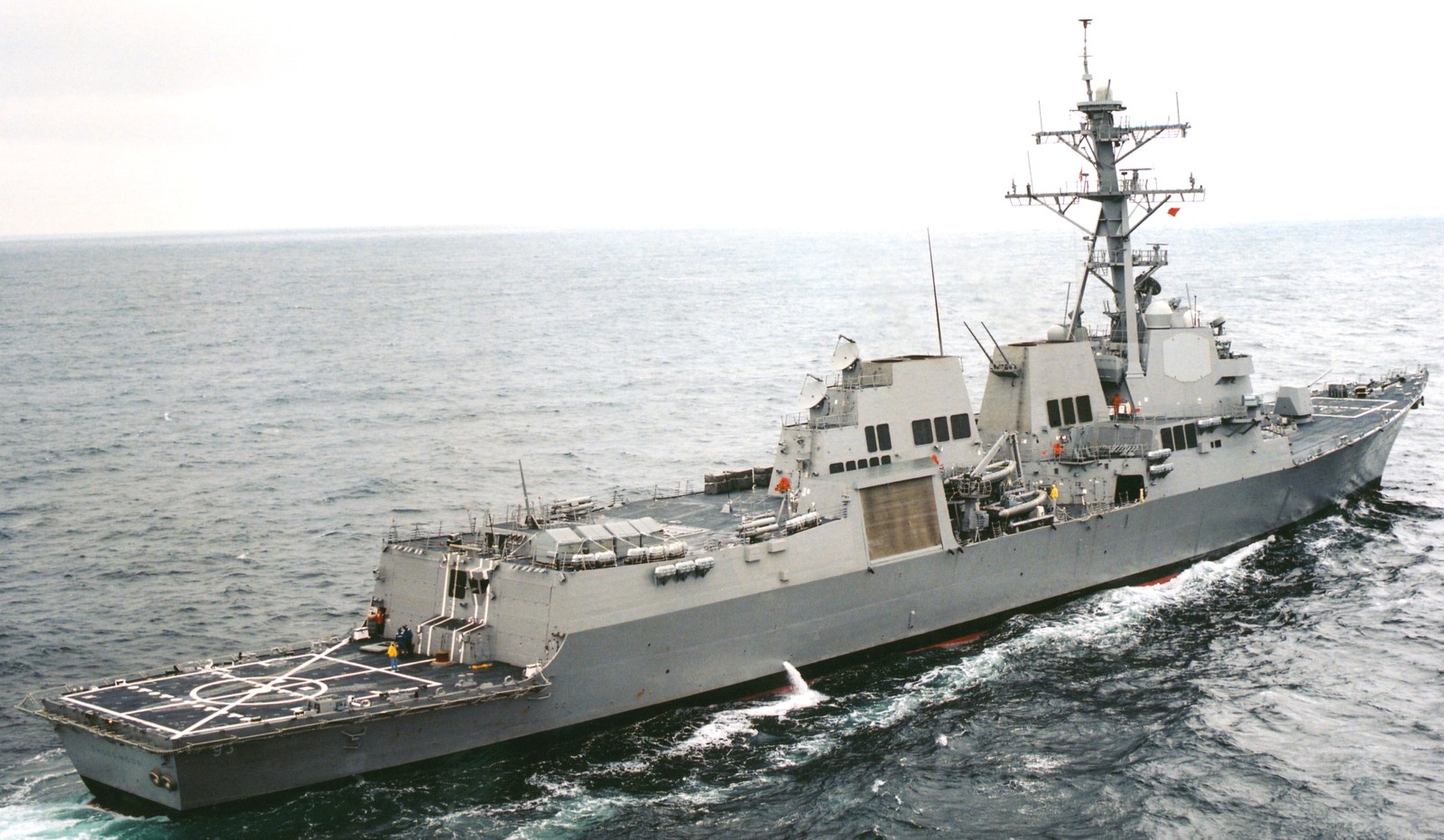 ddg-93 uss chung-hoon arleigh burke class guided missile destroyer trials ingalls 10