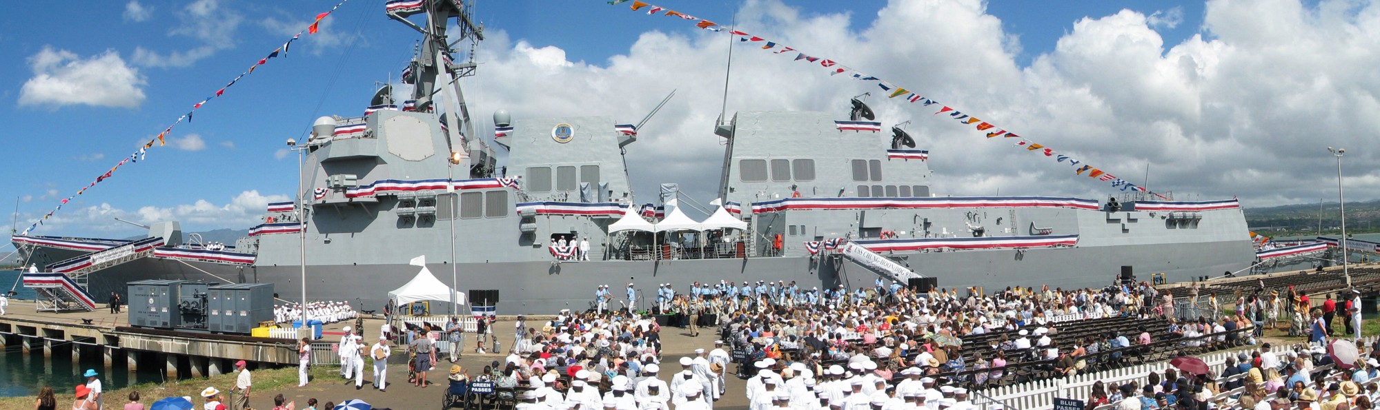 ddg-93 uss chung-hoon arleigh burke class guided missile destroyer commissioning pearl harbor hawaii 2004