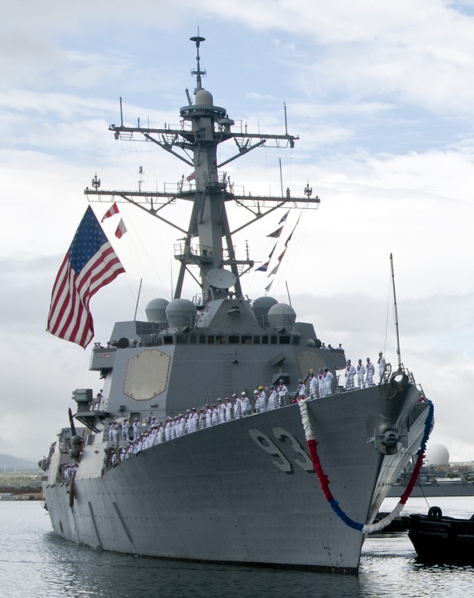 ddg-93 uss chung-hoon arleigh burke class guided missile destroyer 43