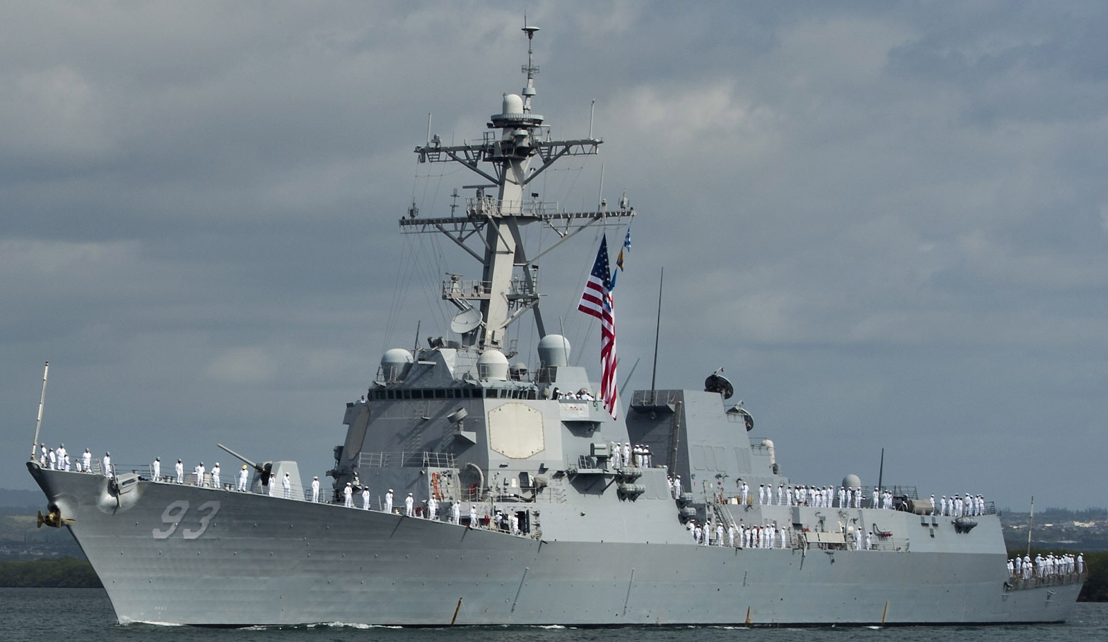 ddg-93 uss chung-hoon arleigh burke class guided missile destroyer 53