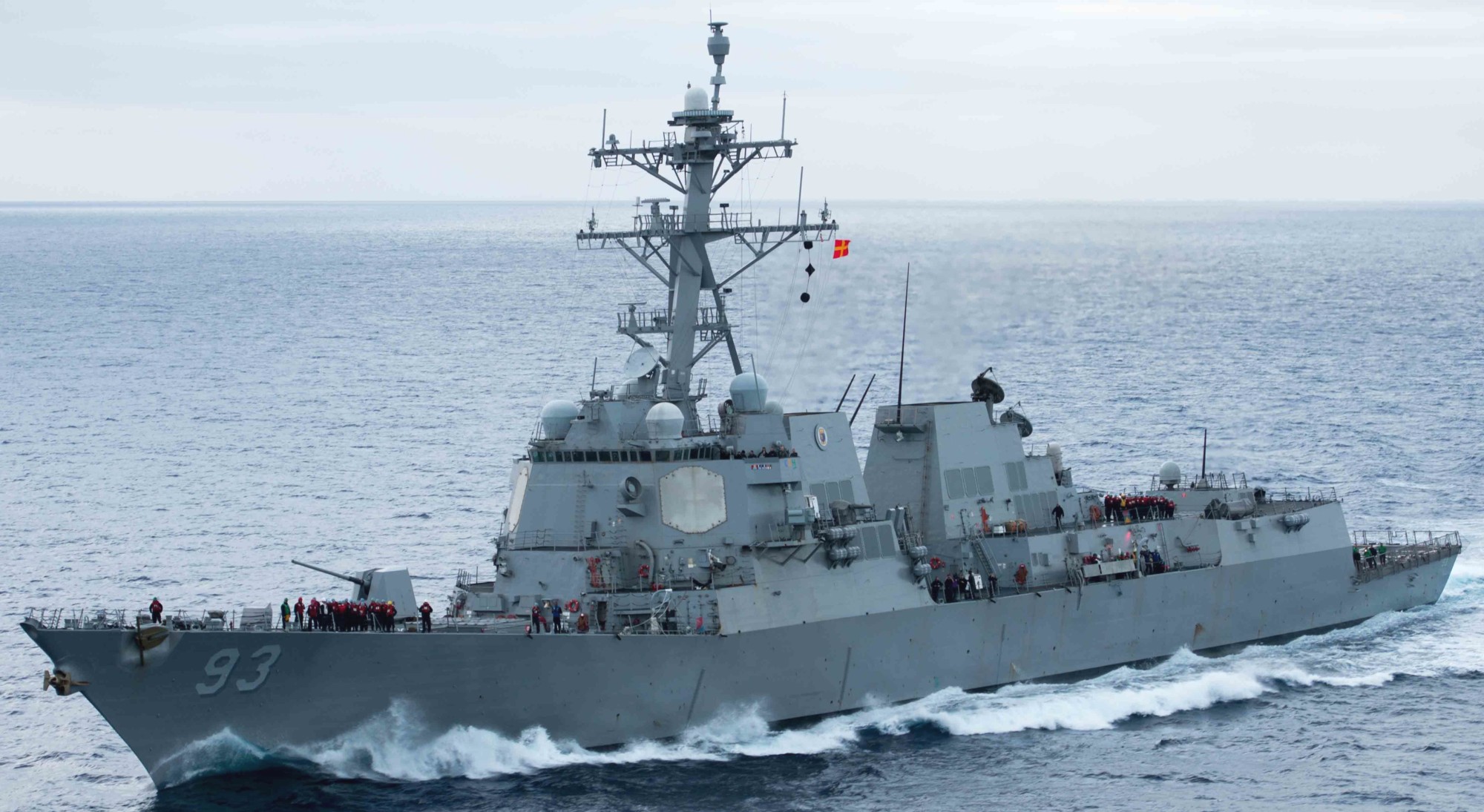 ddg-93 uss chung-hoon arleigh burke class guided missile destroyer 61