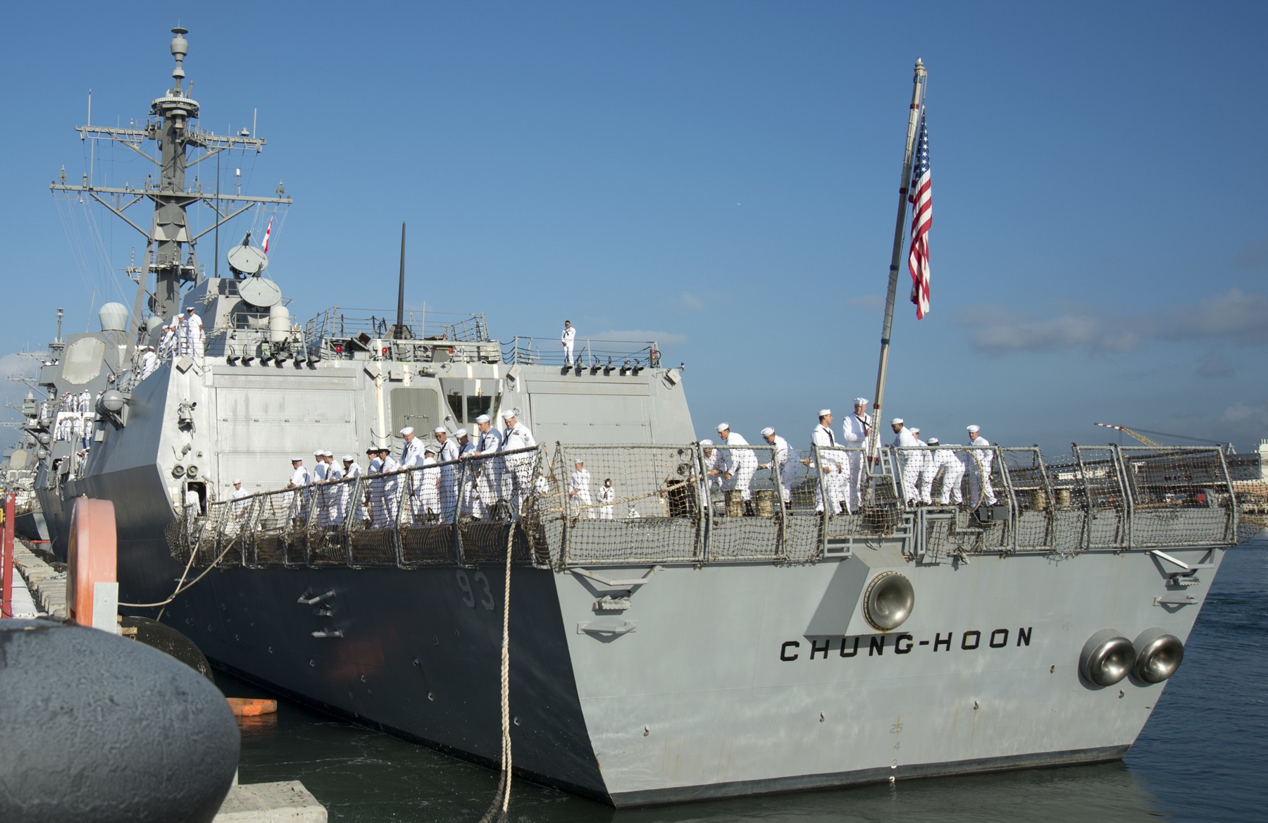 ddg-93 uss chung-hoon arleigh burke class guided missile destroyer 67