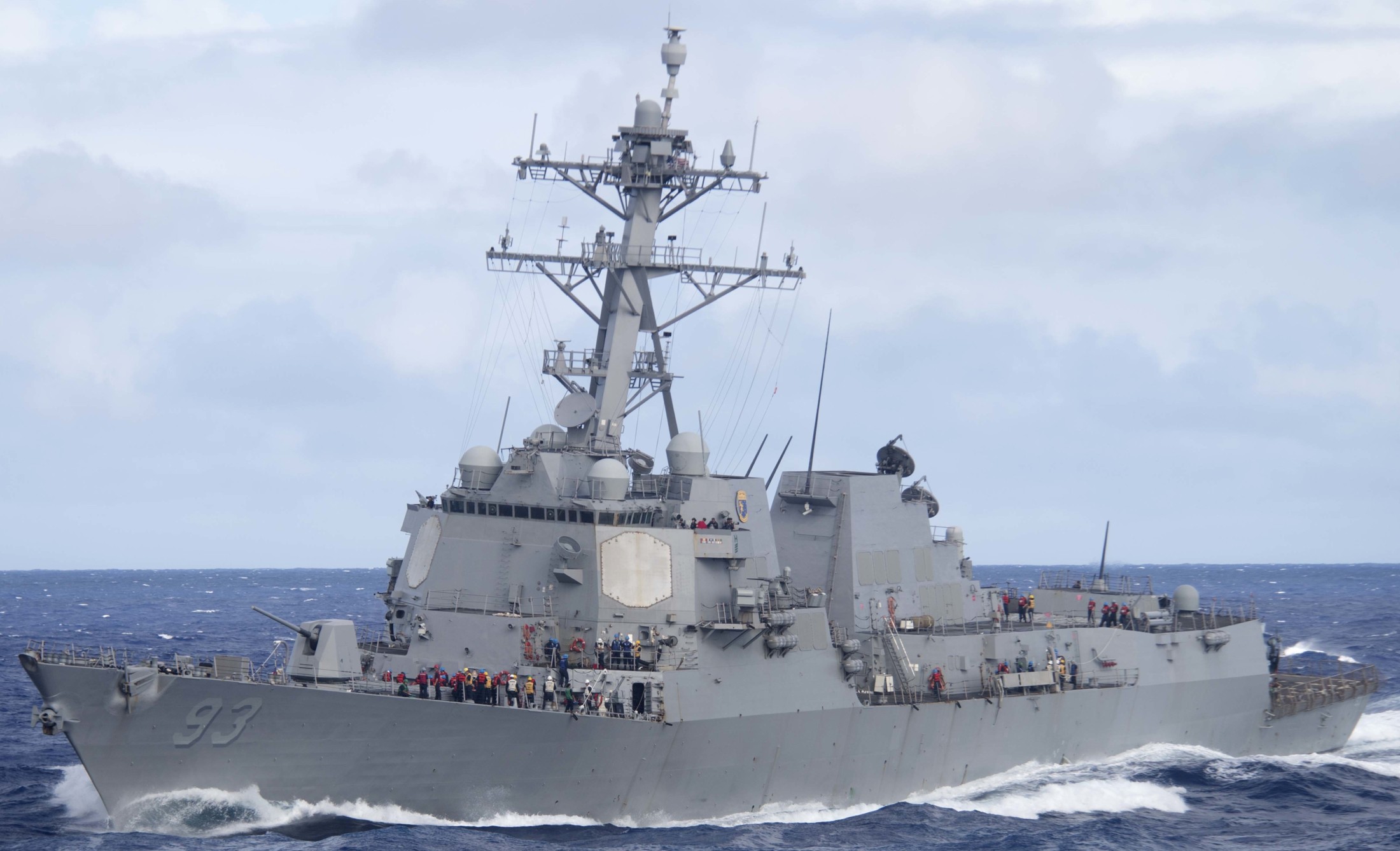 ddg-93 uss chung-hoon arleigh burke class guided missile destroyer 86