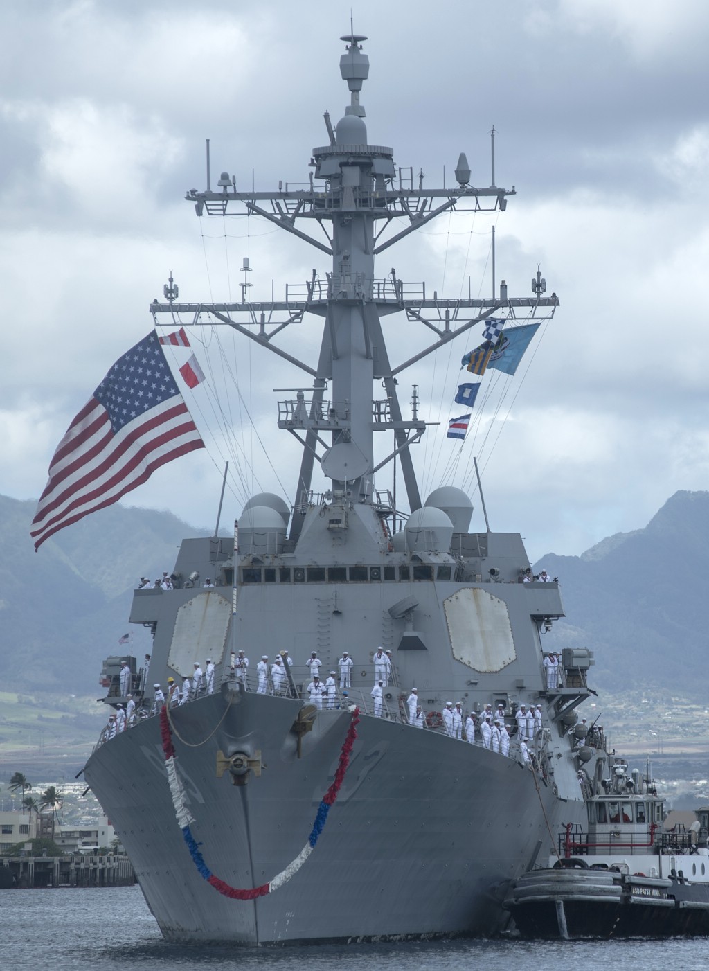 ddg-93 uss chung-hoon arleigh burke class guided missile destroyer pearl harbor hickam 98