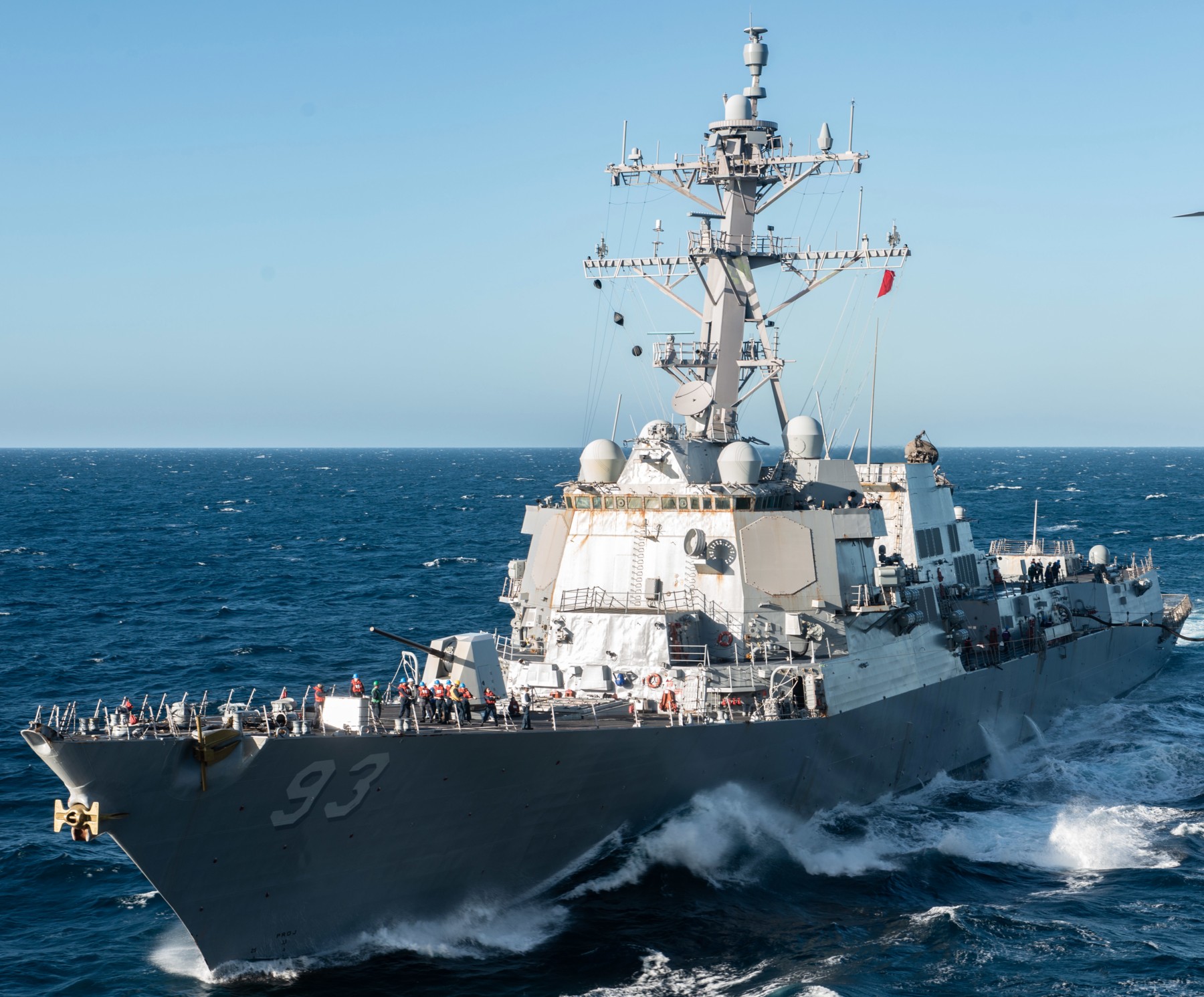 ddg-93 uss chung-hoon arleigh burke class guided missile destroyer 113