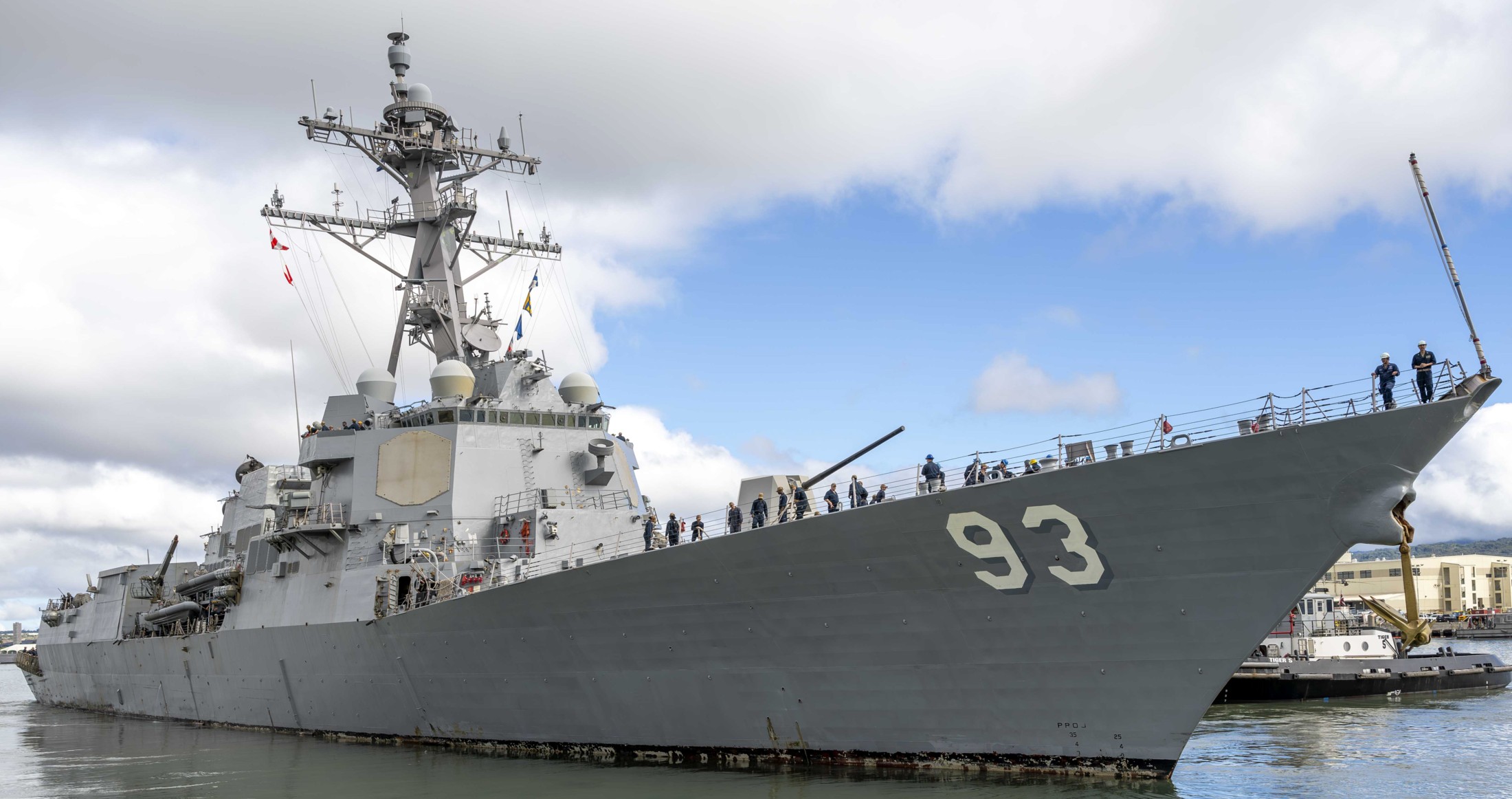 ddg-93 uss chung-hoon arleigh burke class guided missile destroyer exercise black widow 2023