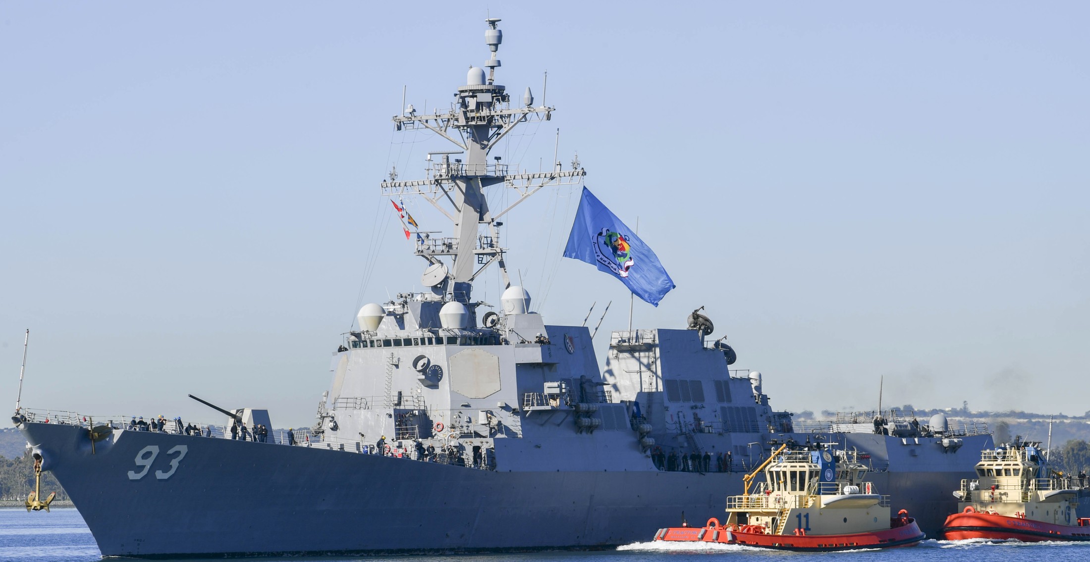 ddg-93 uss chung-hoon arleigh burke class guided missile destroyer san diego new homeport 121