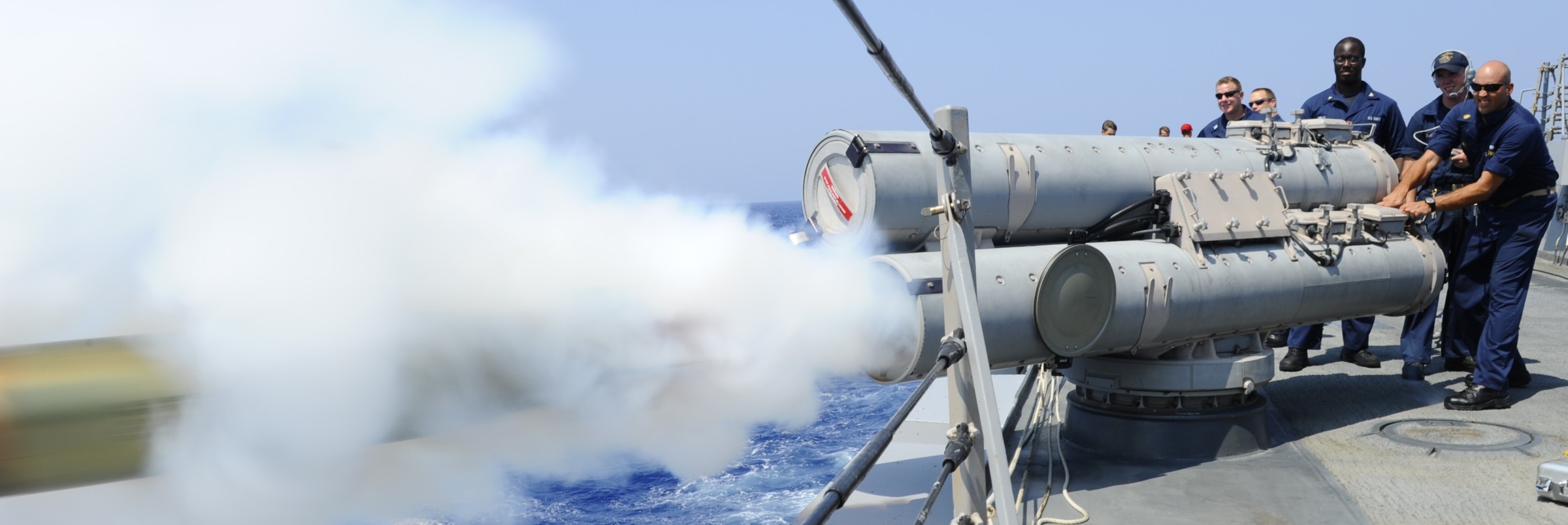 ddg-94 uss nitze arleigh burke class guided missile destroyer torpedo tubes exercise 27