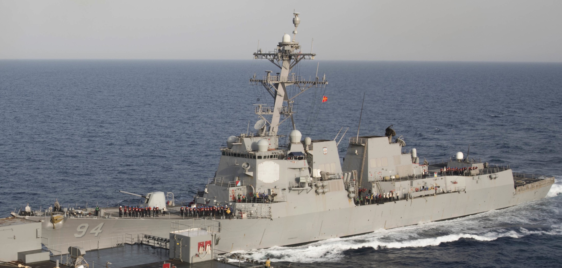 ddg-94 uss nitze arleigh burke class guided missile destroyer 45