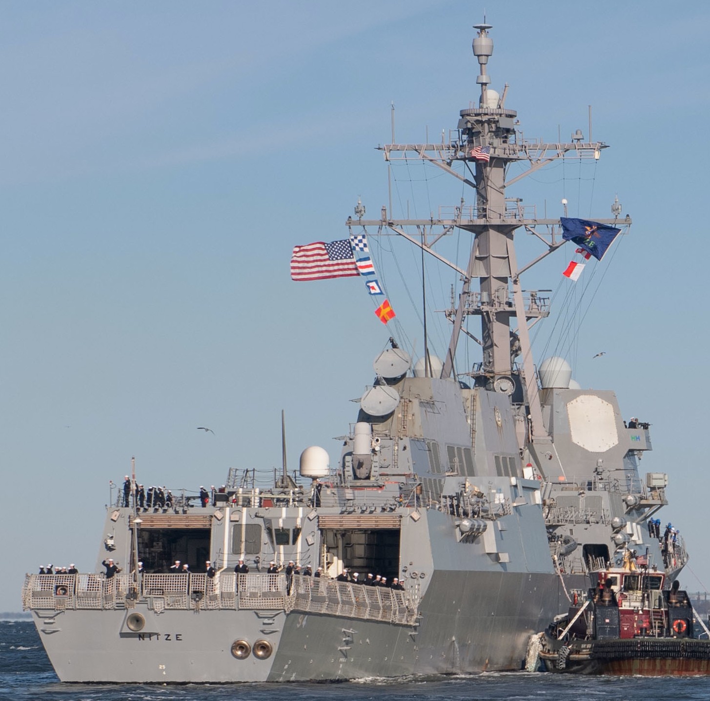 ddg-94 uss nitze arleigh burke class guided missile destroyer 55