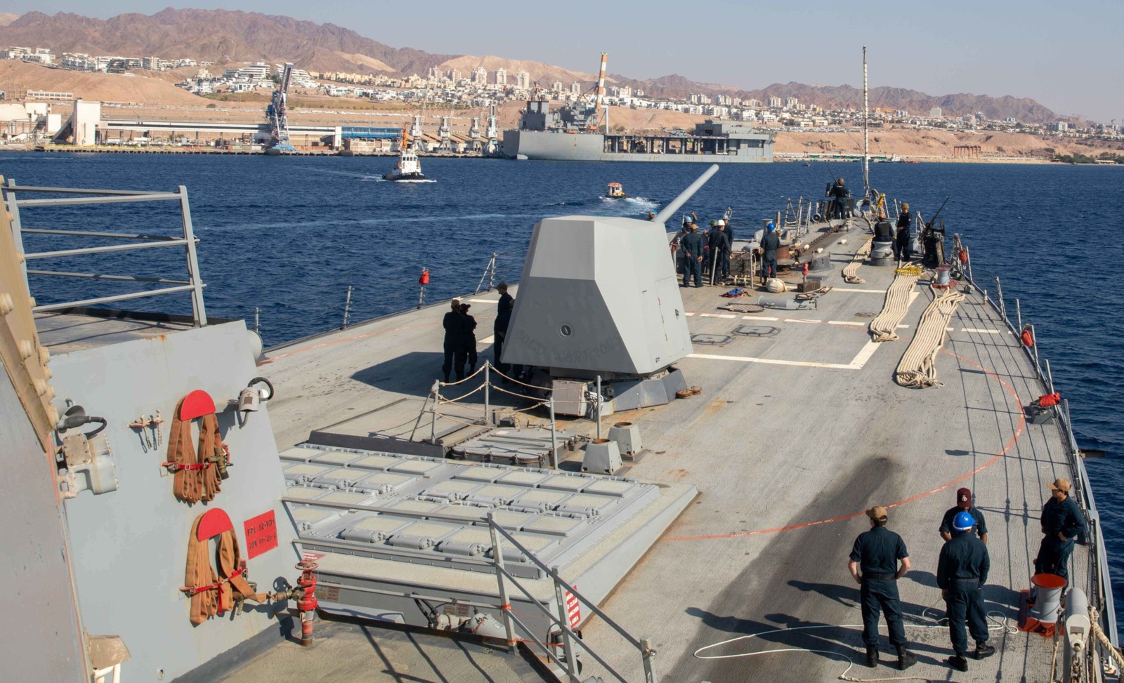 ddg-94 uss nitze arleigh burke class guided missile destroyer eilat israel 73