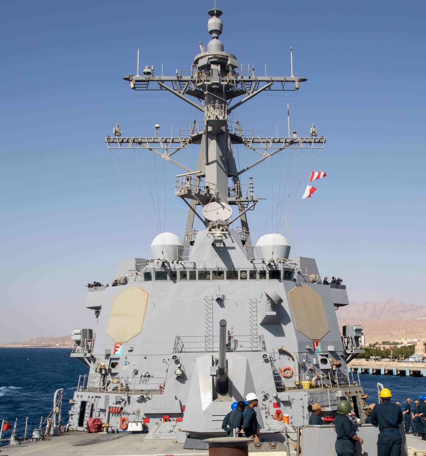 ddg-94 uss nitze arleigh burke class guided missile destroyer aqaba jordan 76