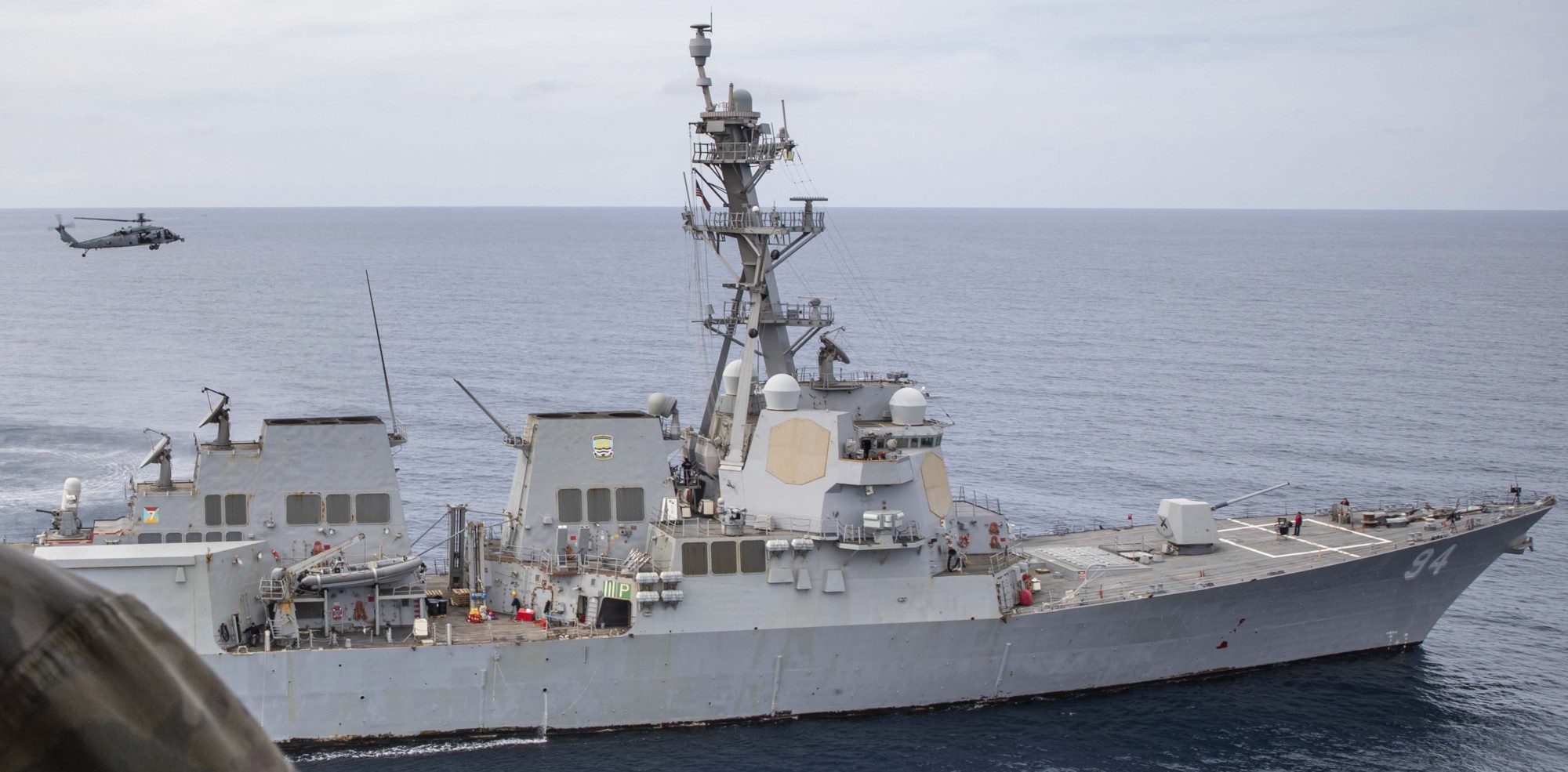 ddg-94 uss nitze arleigh burke class guided missile destroyer aegis us navy tyrrhenian sea 90