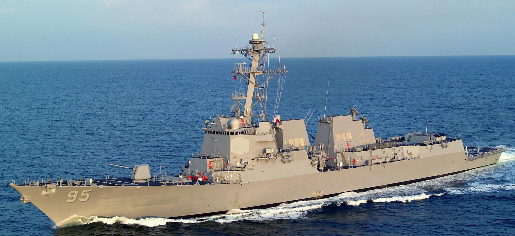 ddg-95 uss james e. williams arleigh burke class guided missile destroyer us navy sea trials 03