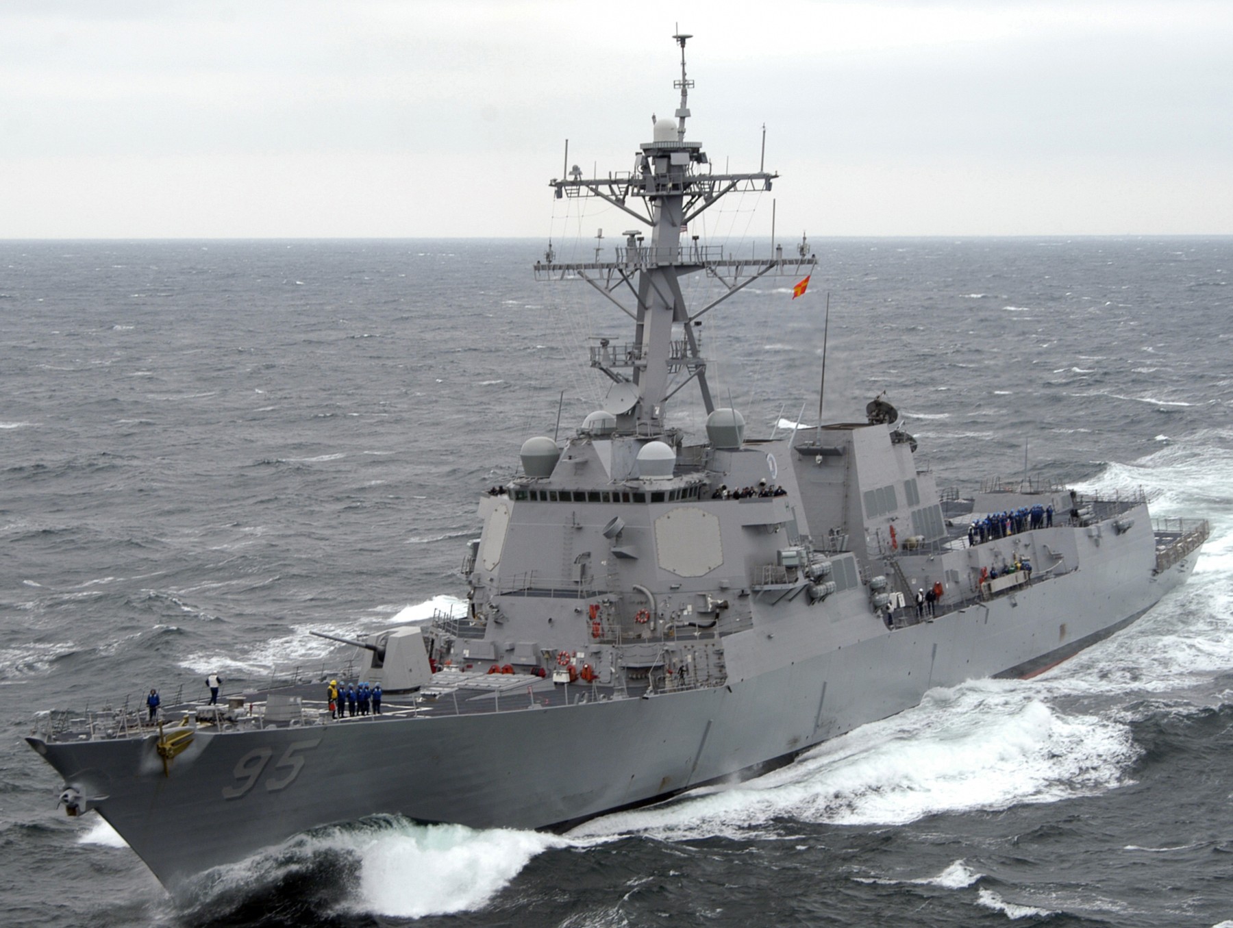 ddg-95 uss james e. williams arleigh burke class guided missile destroyer us navy 2005