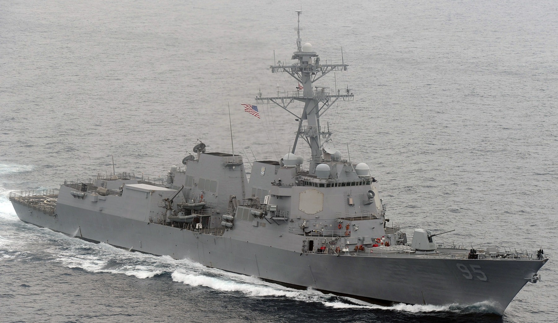 ddg-95 uss james e. williams arleigh burke class guided missile destroyer us navy frukus 2011