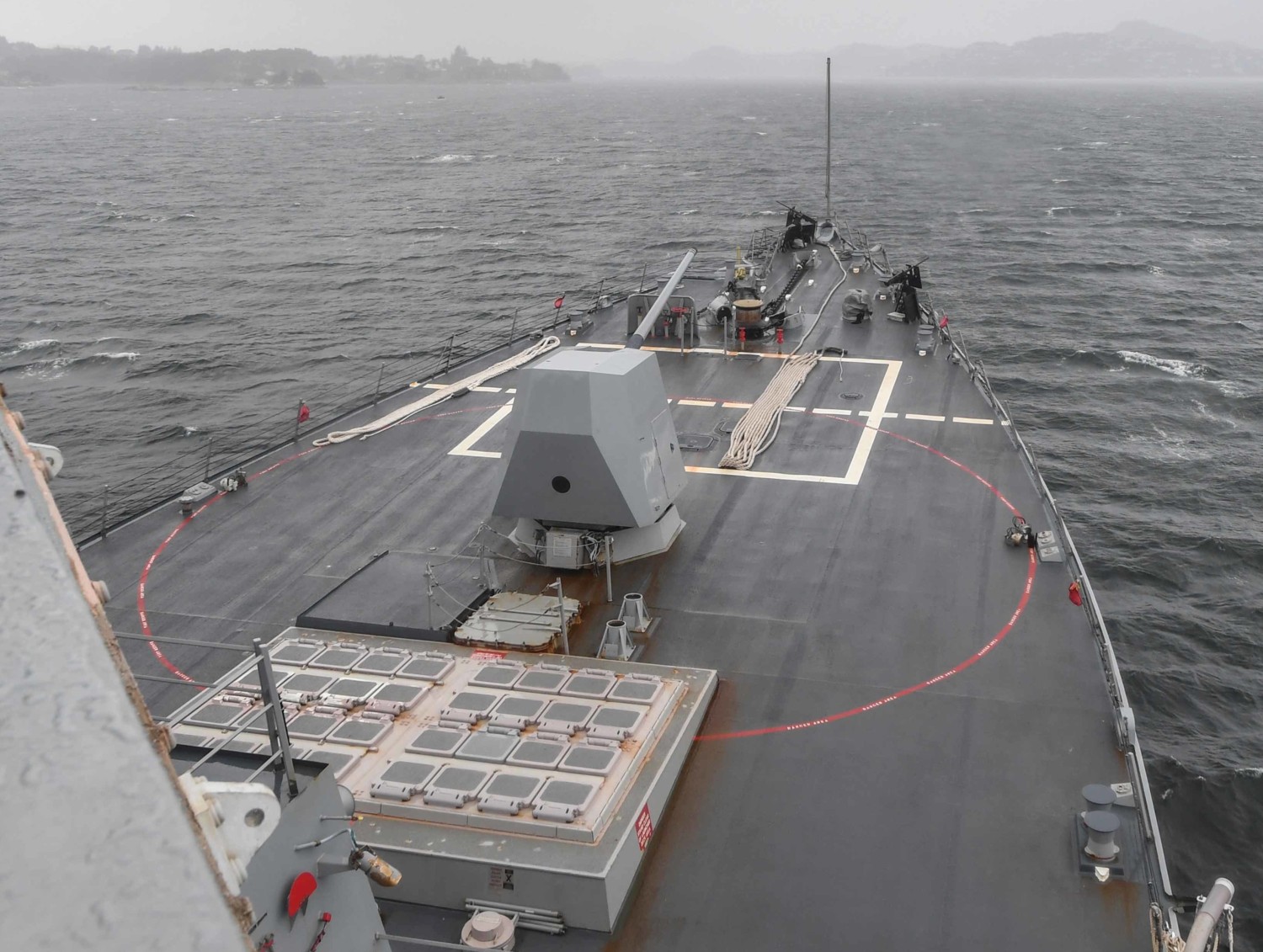 ddg-95 uss james e. williams arleigh burke class guided missile destroyer us navy haakonsvern norway 2017