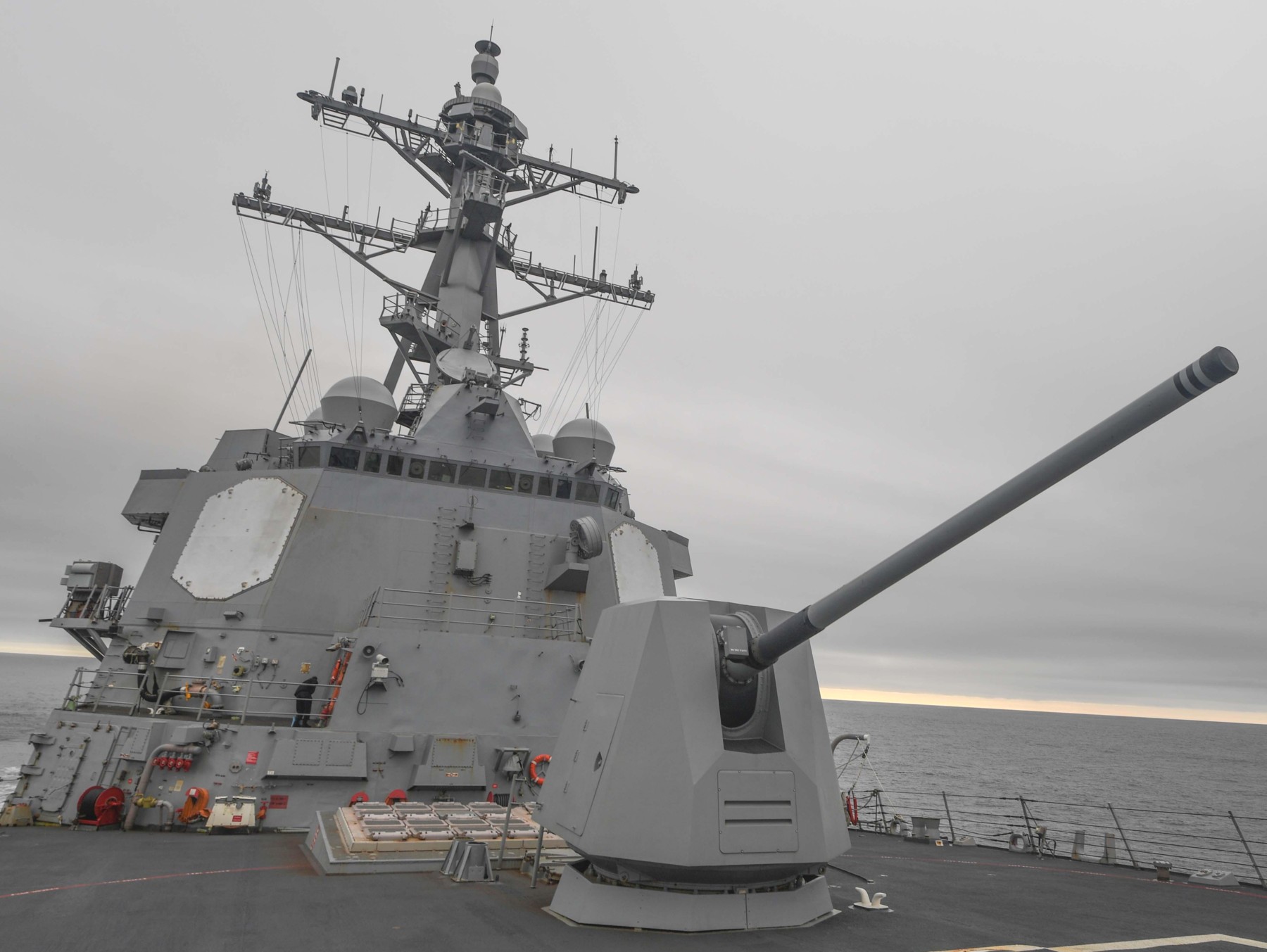 ddg-95 uss james e. williams arleigh burke class guided missile destroyer us navy arctic circle 2017