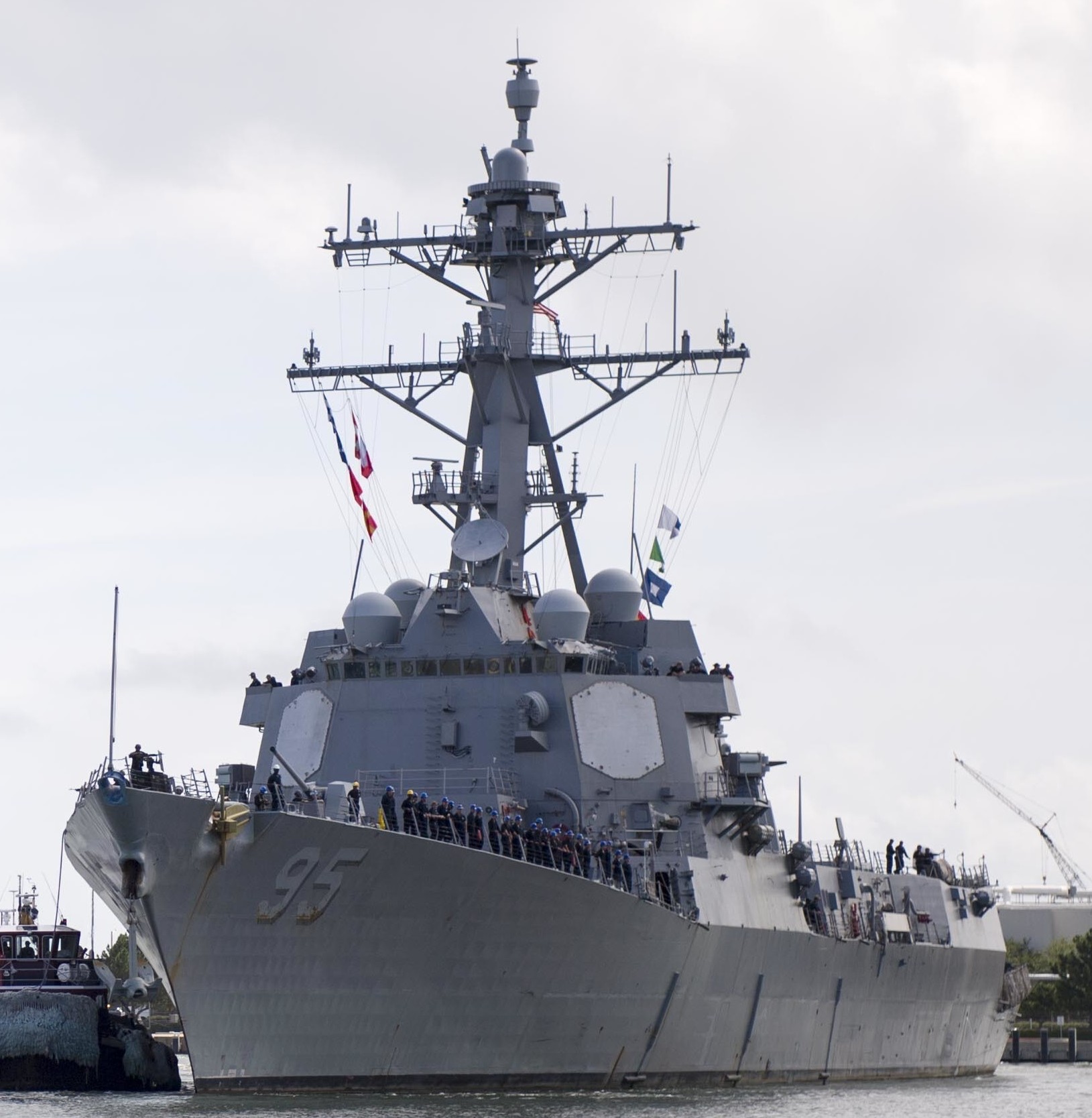 ddg-95 uss james e. williams arleigh burke class guided missile destroyer us navy 66