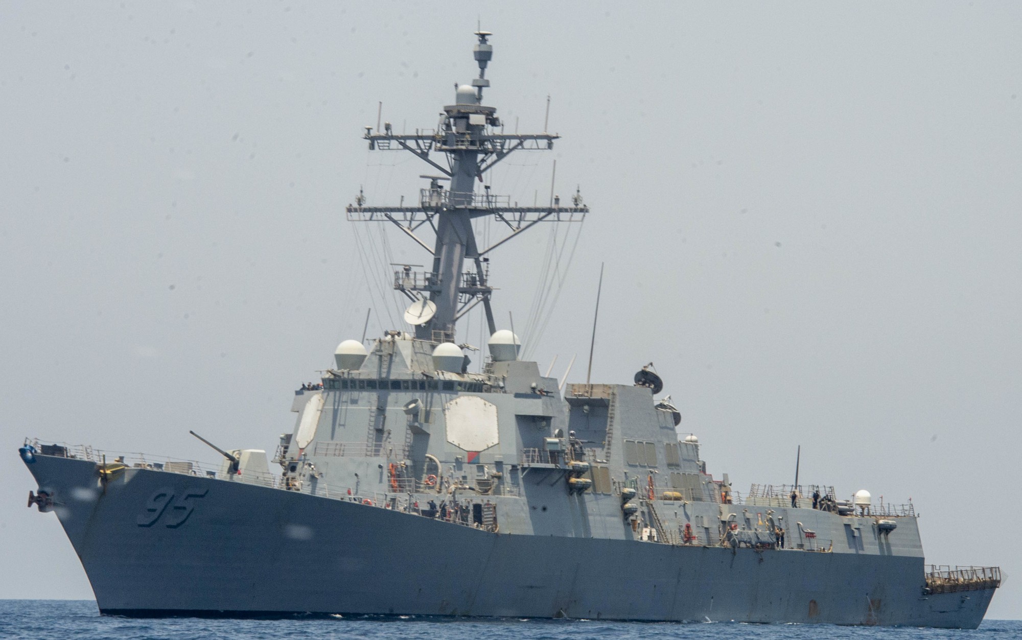 ddg-95 uss james e. williams arleigh burke class guided missile destroyer us navy arabian sea 2020