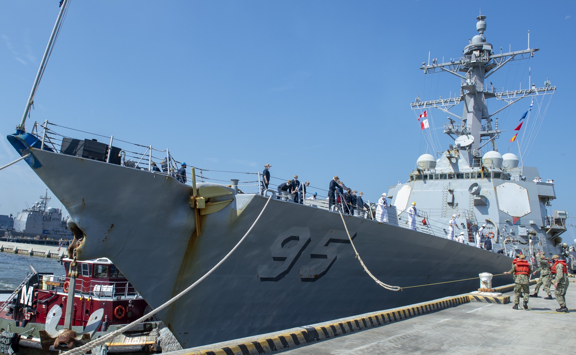 ddg-95 uss james e. williams arleigh burke class guided missile destroyer us navy 81