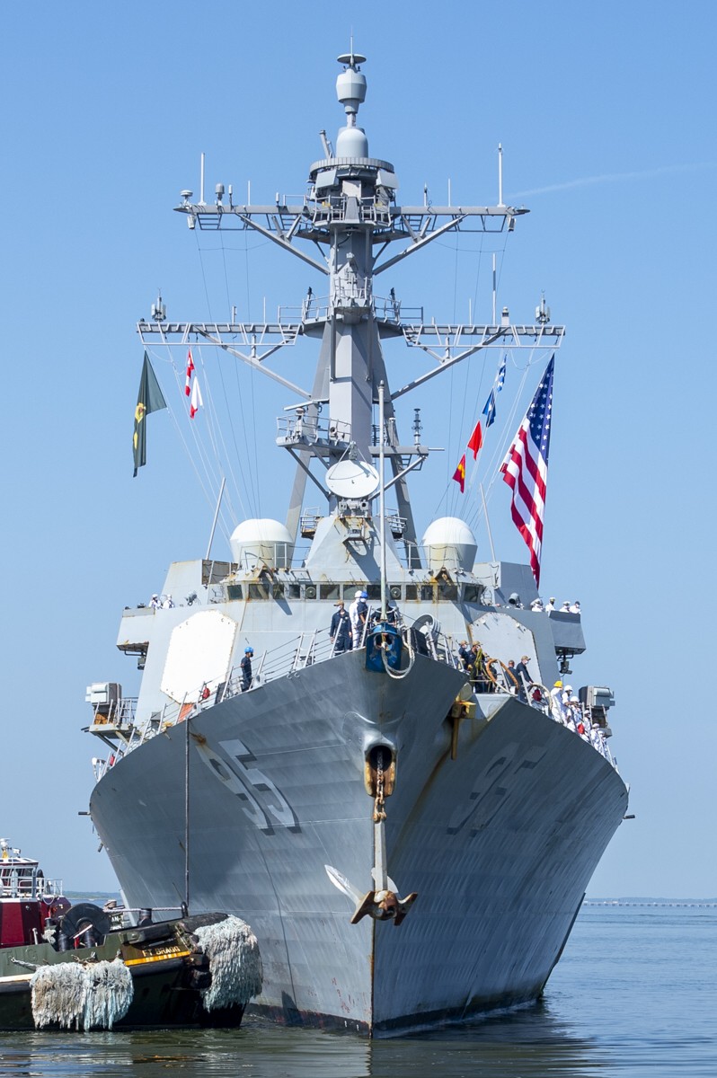 ddg-95 uss james e. williams arleigh burke class guided missile destroyer us navy 83