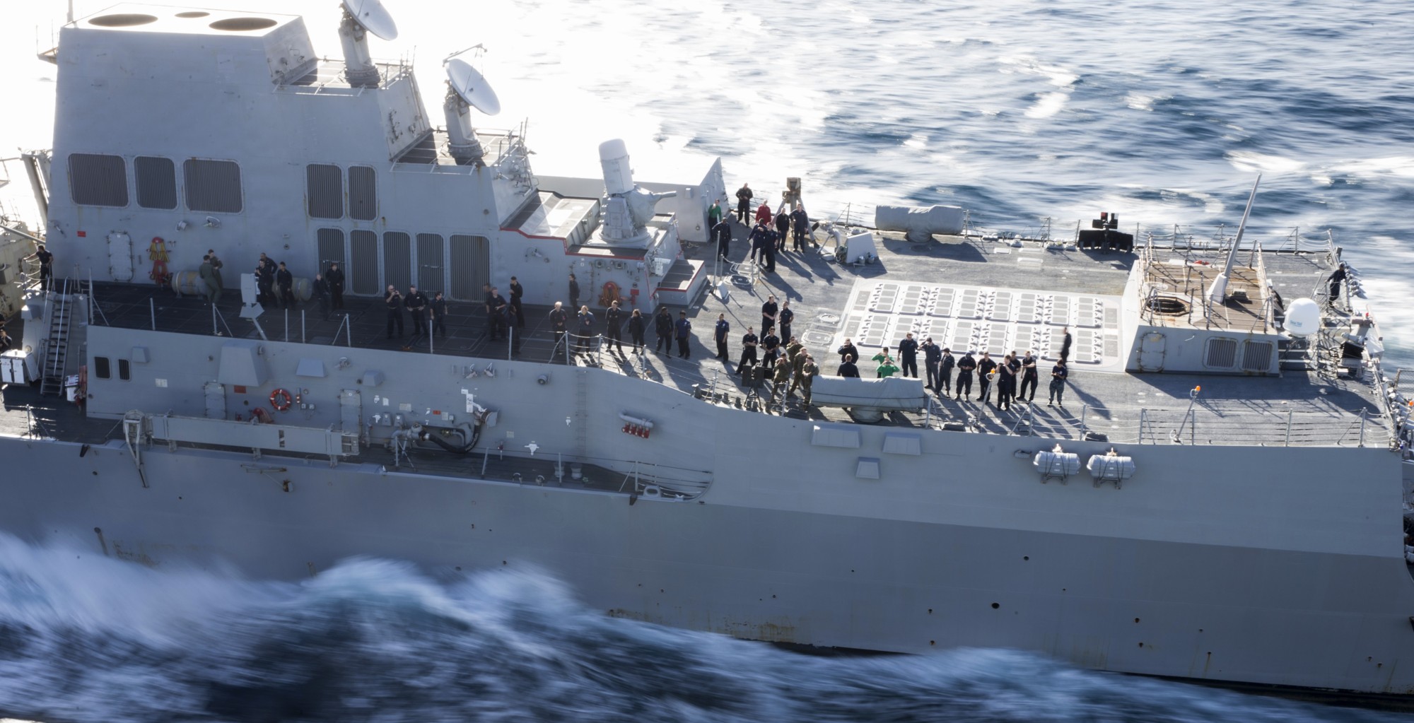 ddg-96 uss bainbridge arleigh burke class guided missile destroyer aegis us navy mk.41 vls 33