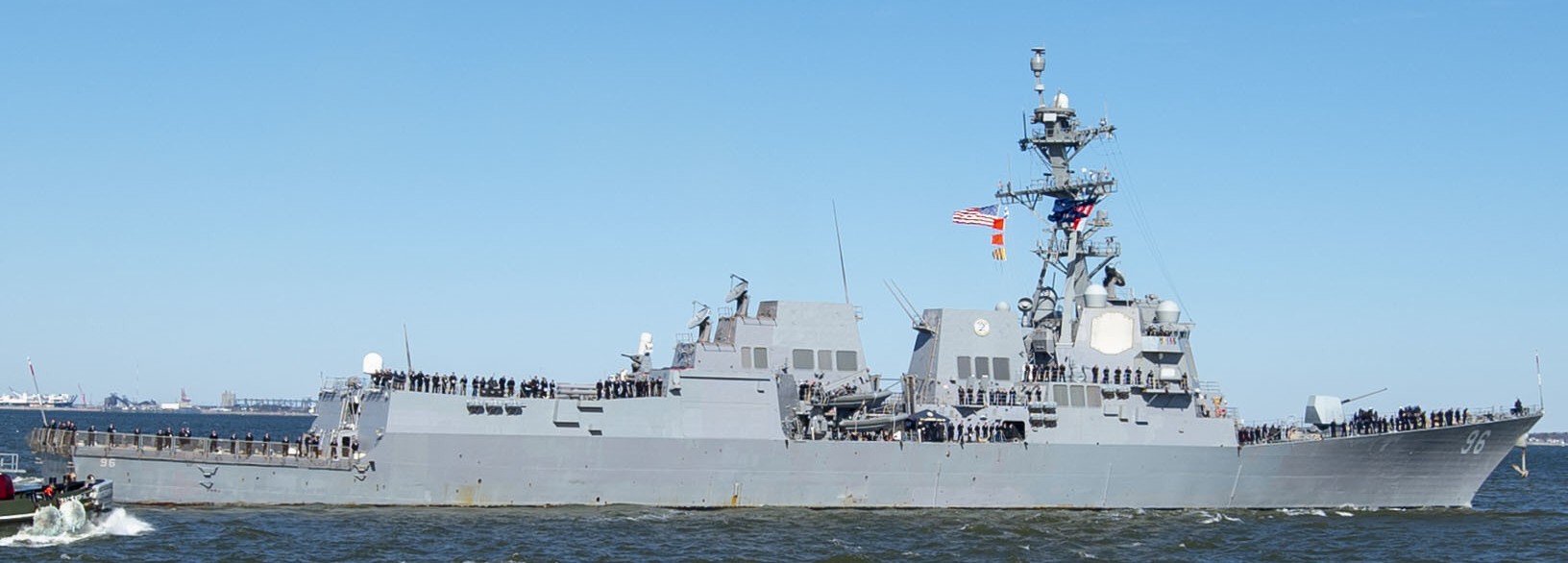 ddg-96 uss bainbridge arleigh burke class guided missile destroyer aegis us navy 45