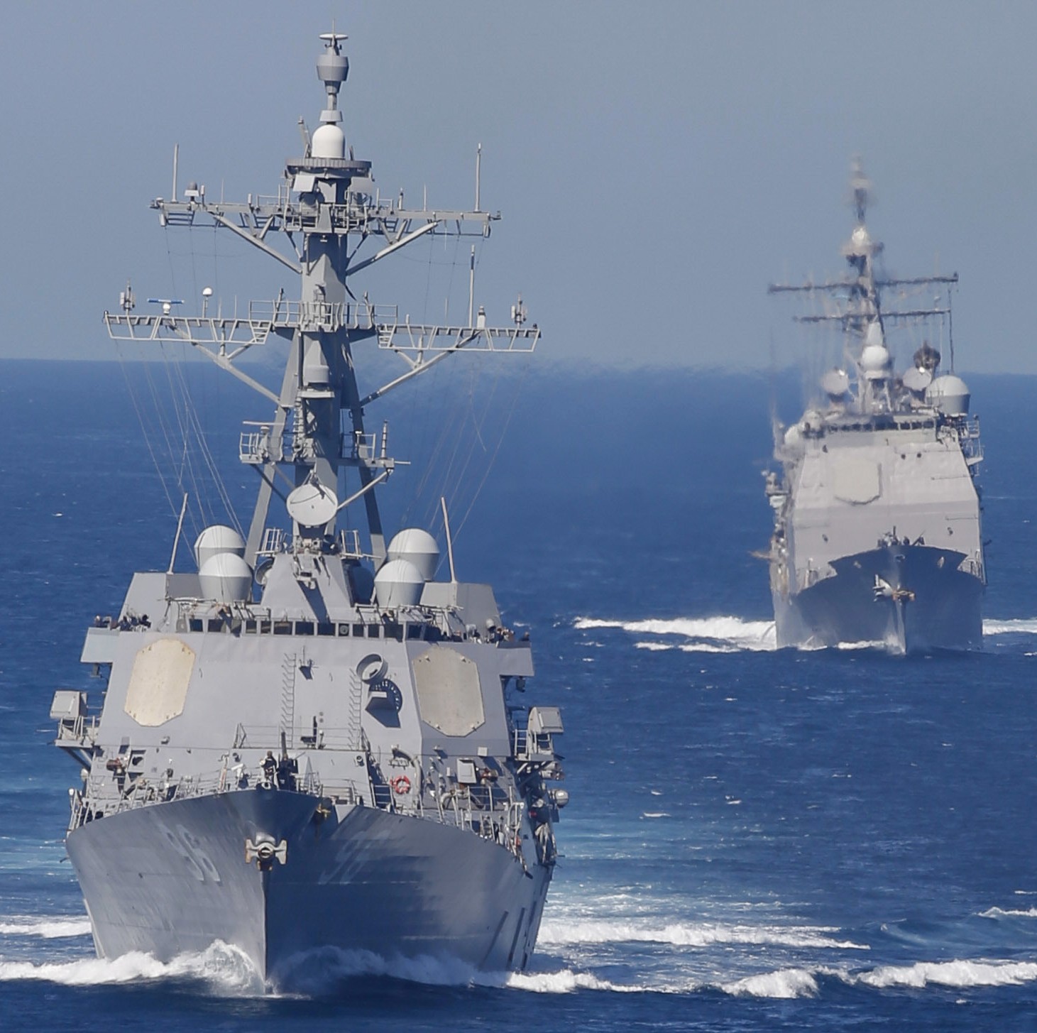 ddg-96 uss bainbridge arleigh burke class guided missile destroyer aegis us navy strait gibraltar 46