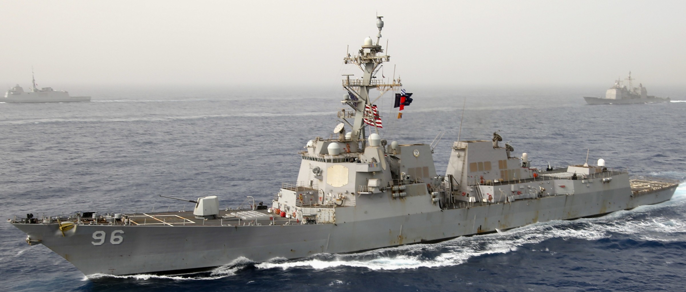 ddg-96 uss bainbridge arleigh burke class guided missile destroyer aegis us navy mediterranean sea 48