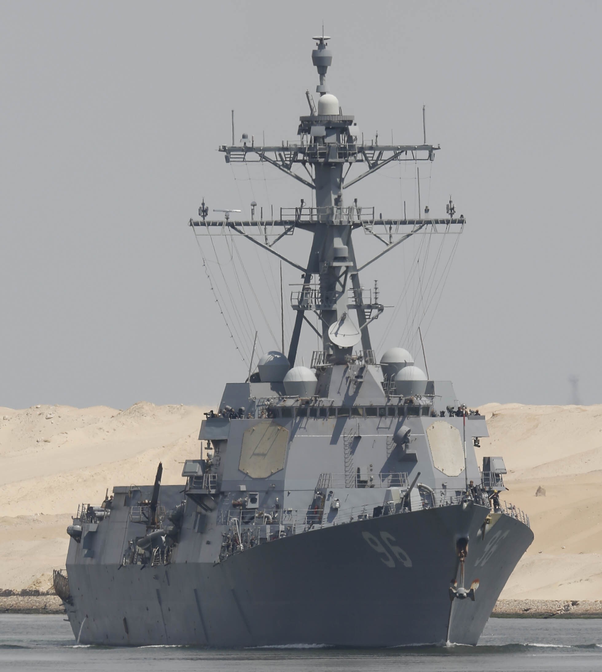 ddg-96 uss bainbridge arleigh burke class guided missile destroyer aegis us navy suez canal 2019