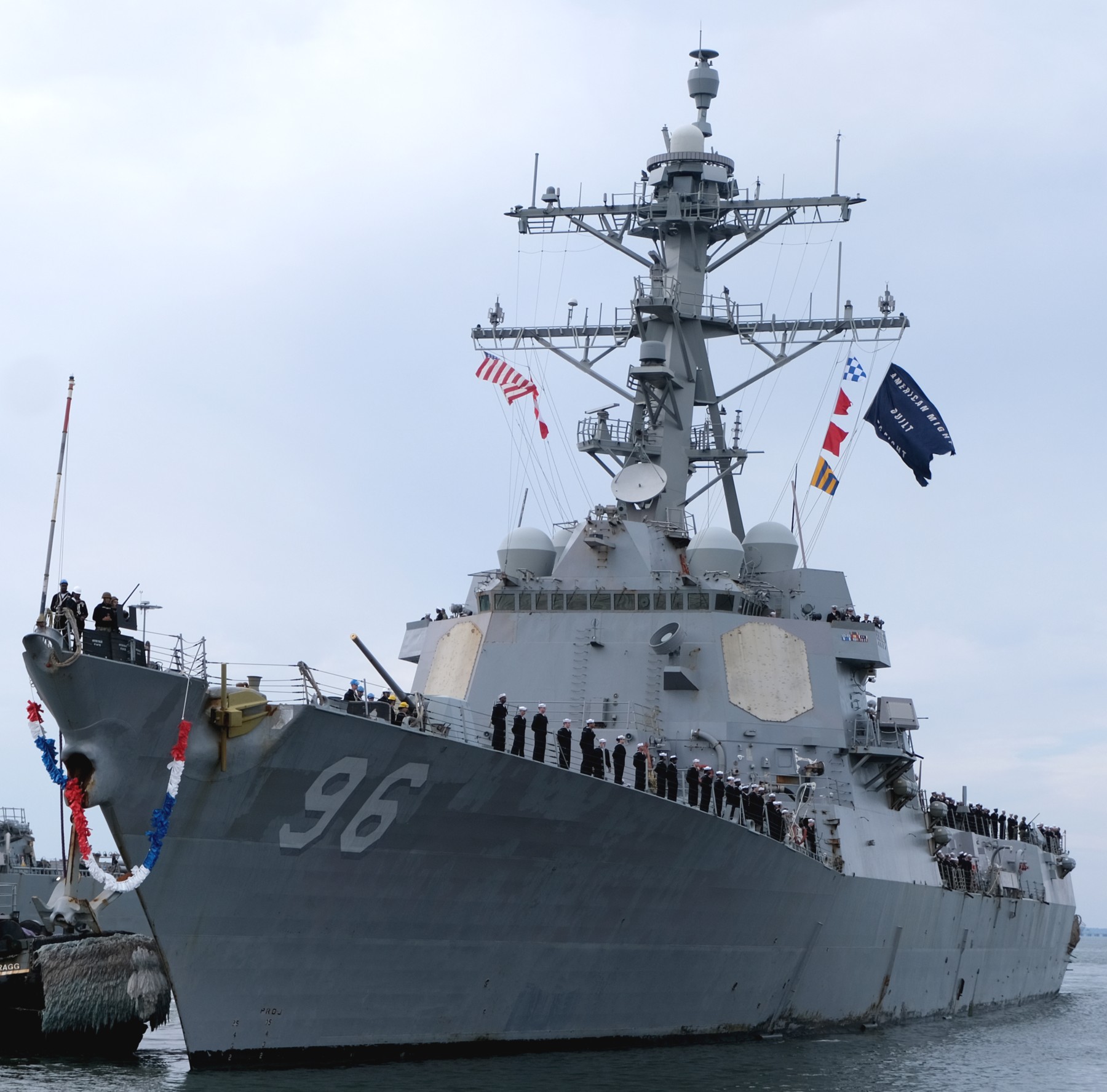 ddg-96 uss bainbridge arleigh burke class guided missile destroyer aegis naval station norfolk virginia 55