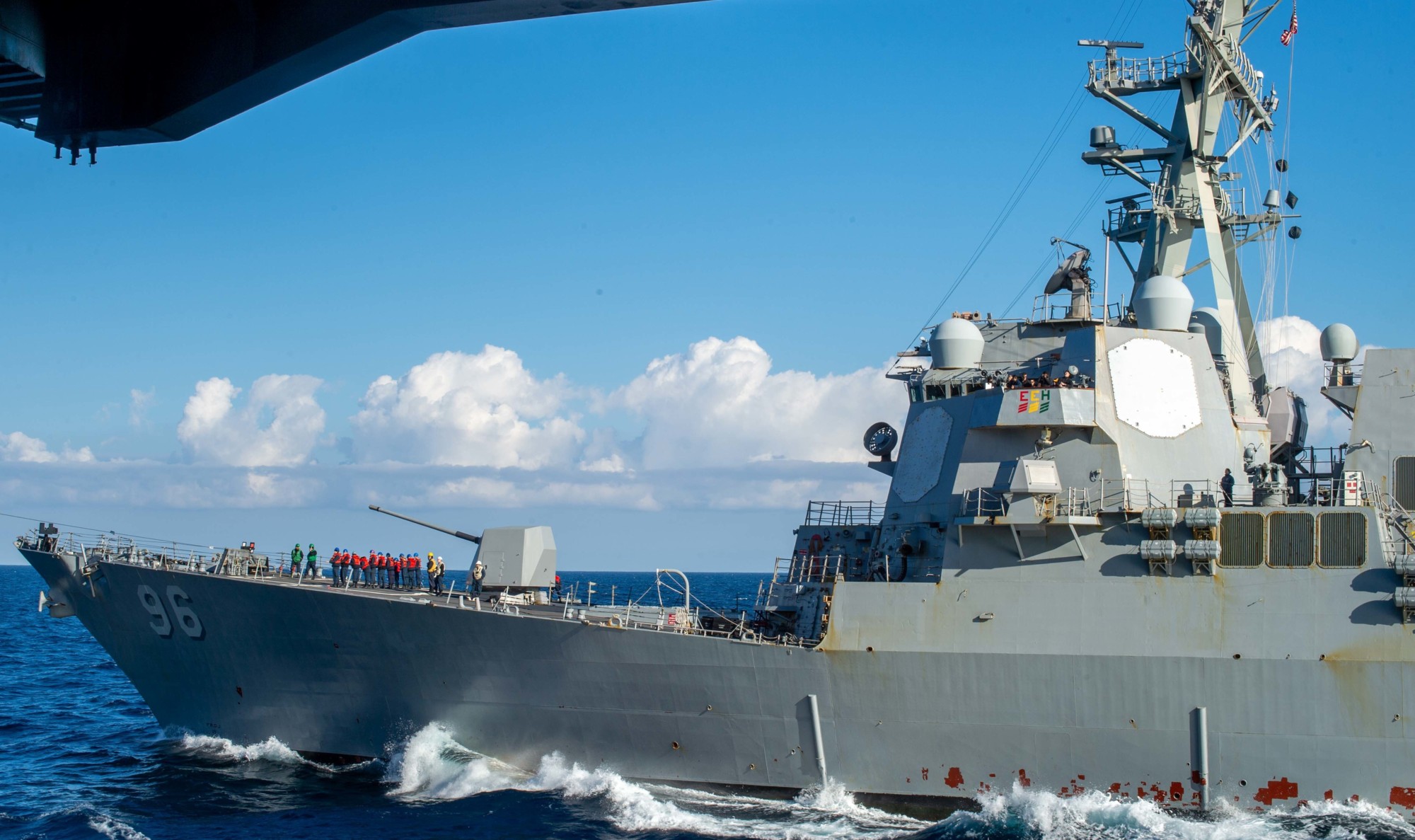 ddg-96 uss bainbridge arleigh burke class guided missile destroyer aegis us navy mediterranean sea 2022 59