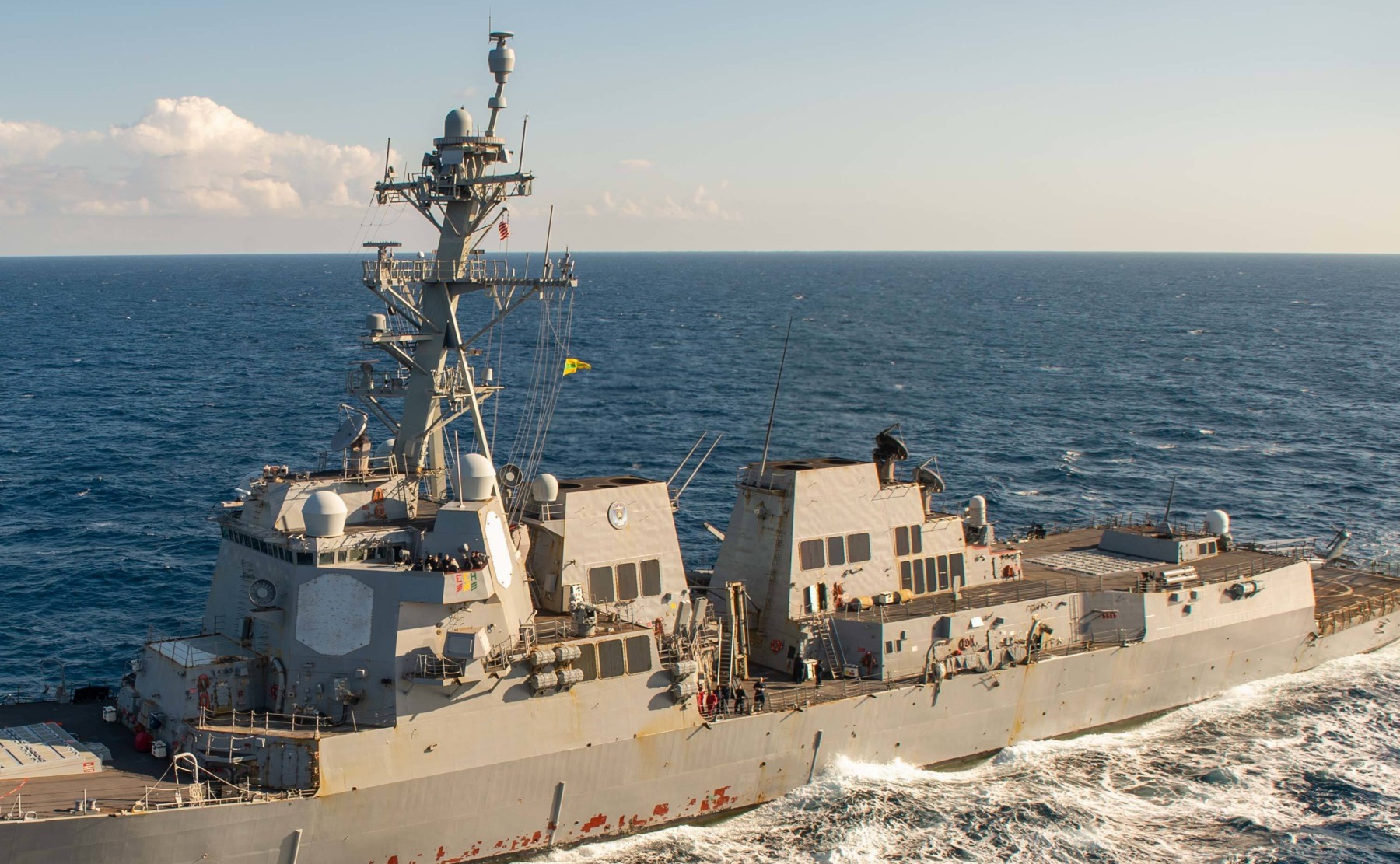 ddg-96 uss bainbridge arleigh burke class guided missile destroyer aegis us navy mediterranean sea 60