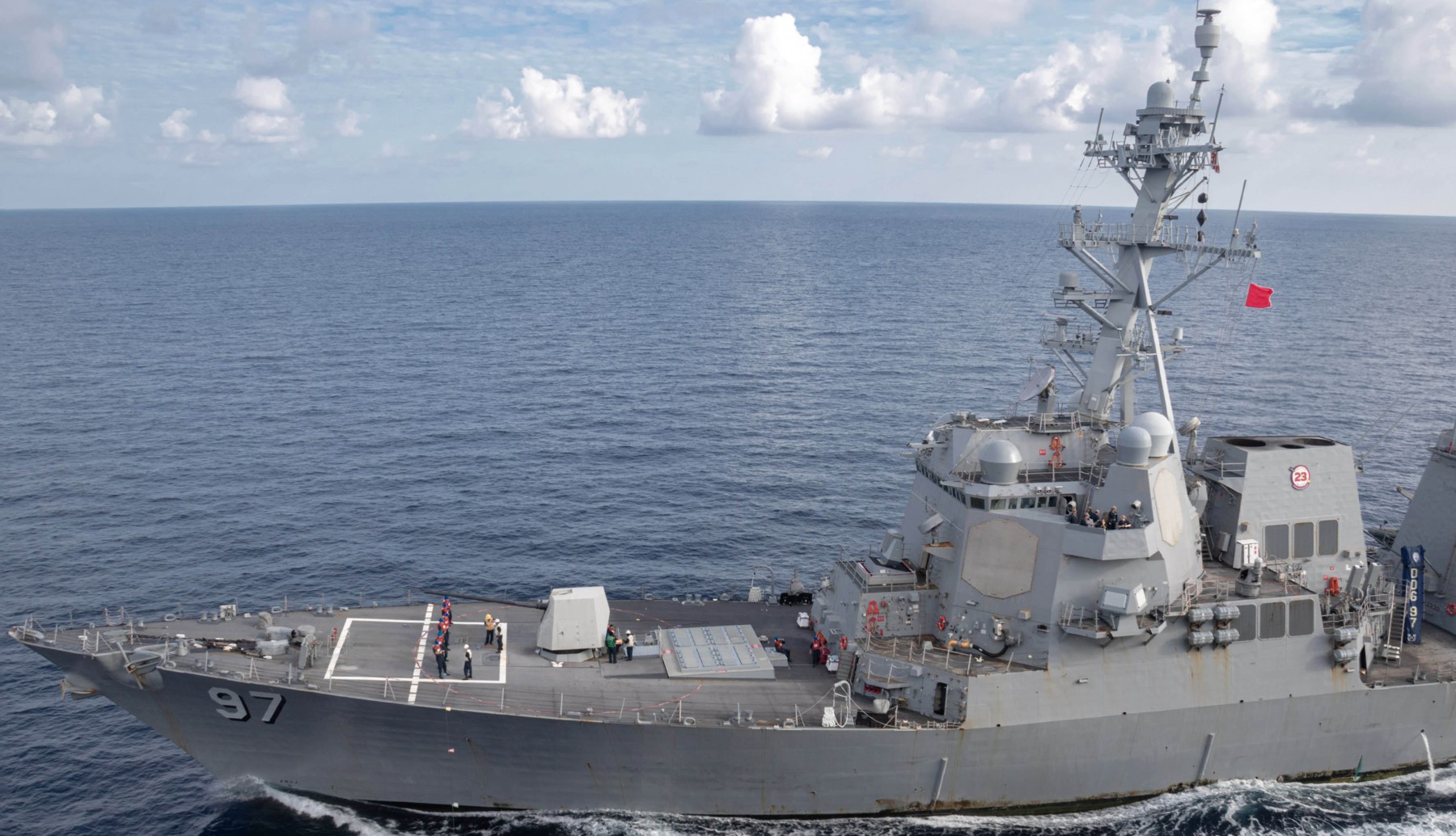 ddg-97 uss halsey arleigh burke class guided missile destroyer aegis 96