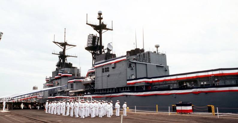 DDG-995 USS Scott commissioning ceremony